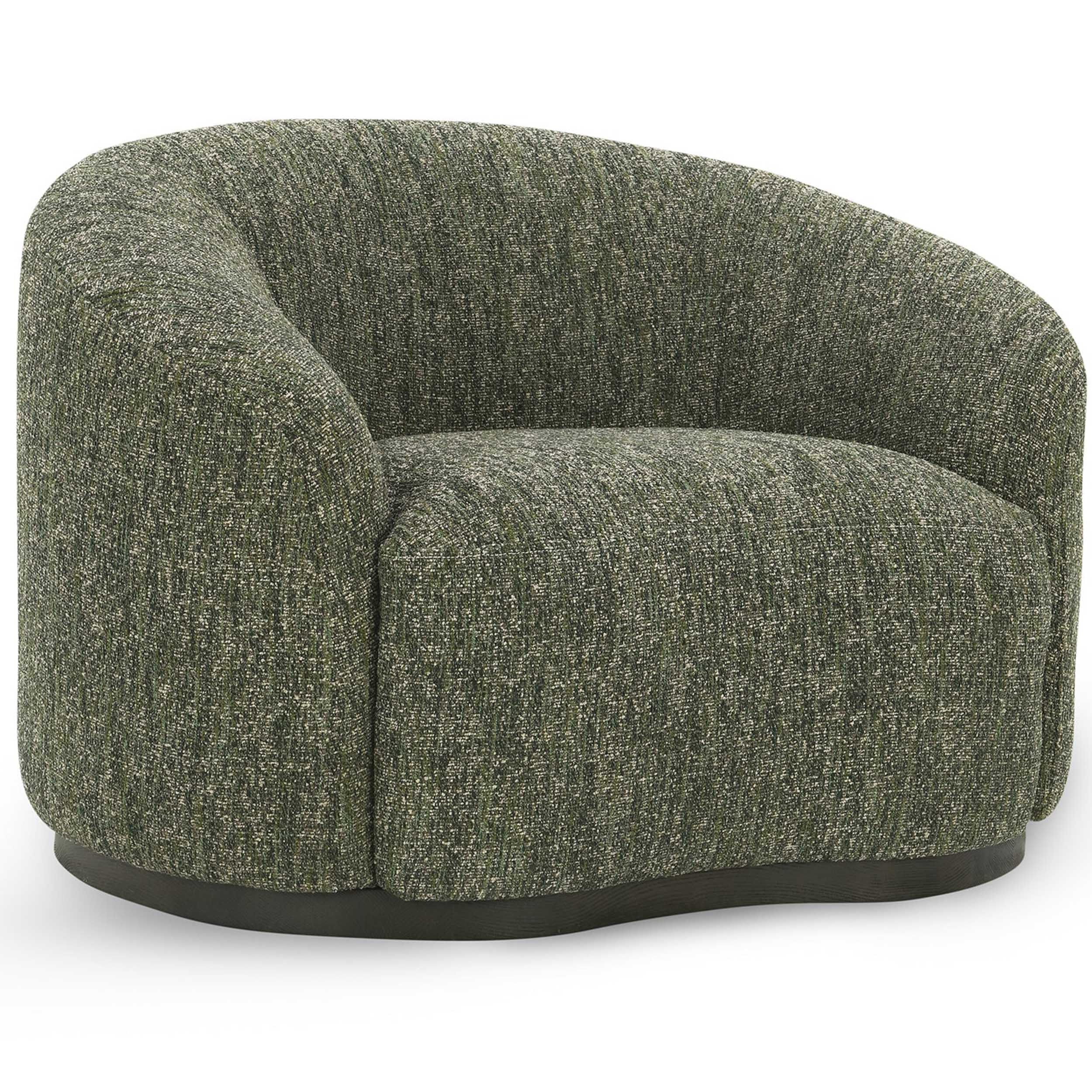 Beverly Swivel Chair, Antique Green