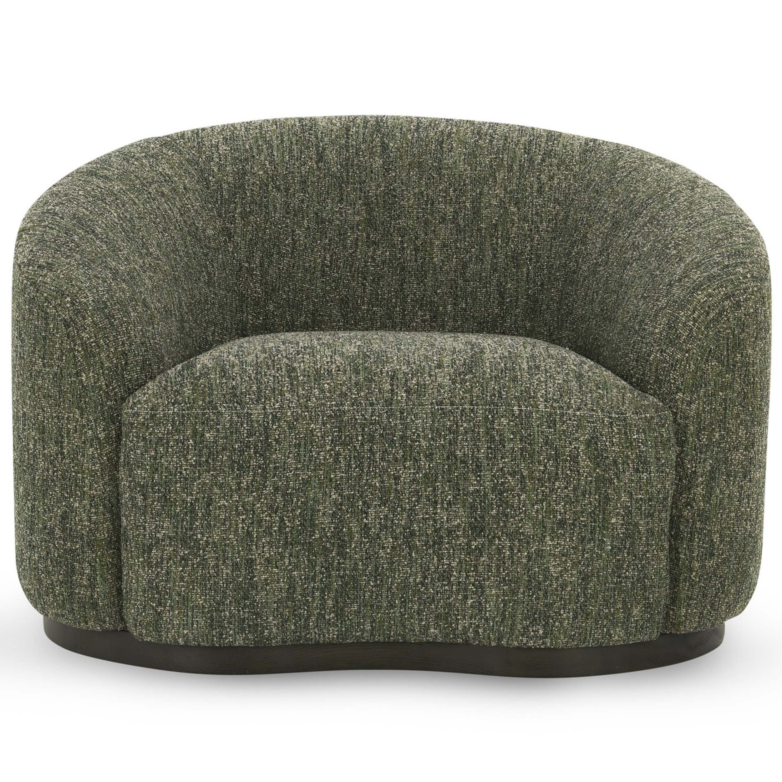 Beverly Swivel Chair, Antique Green