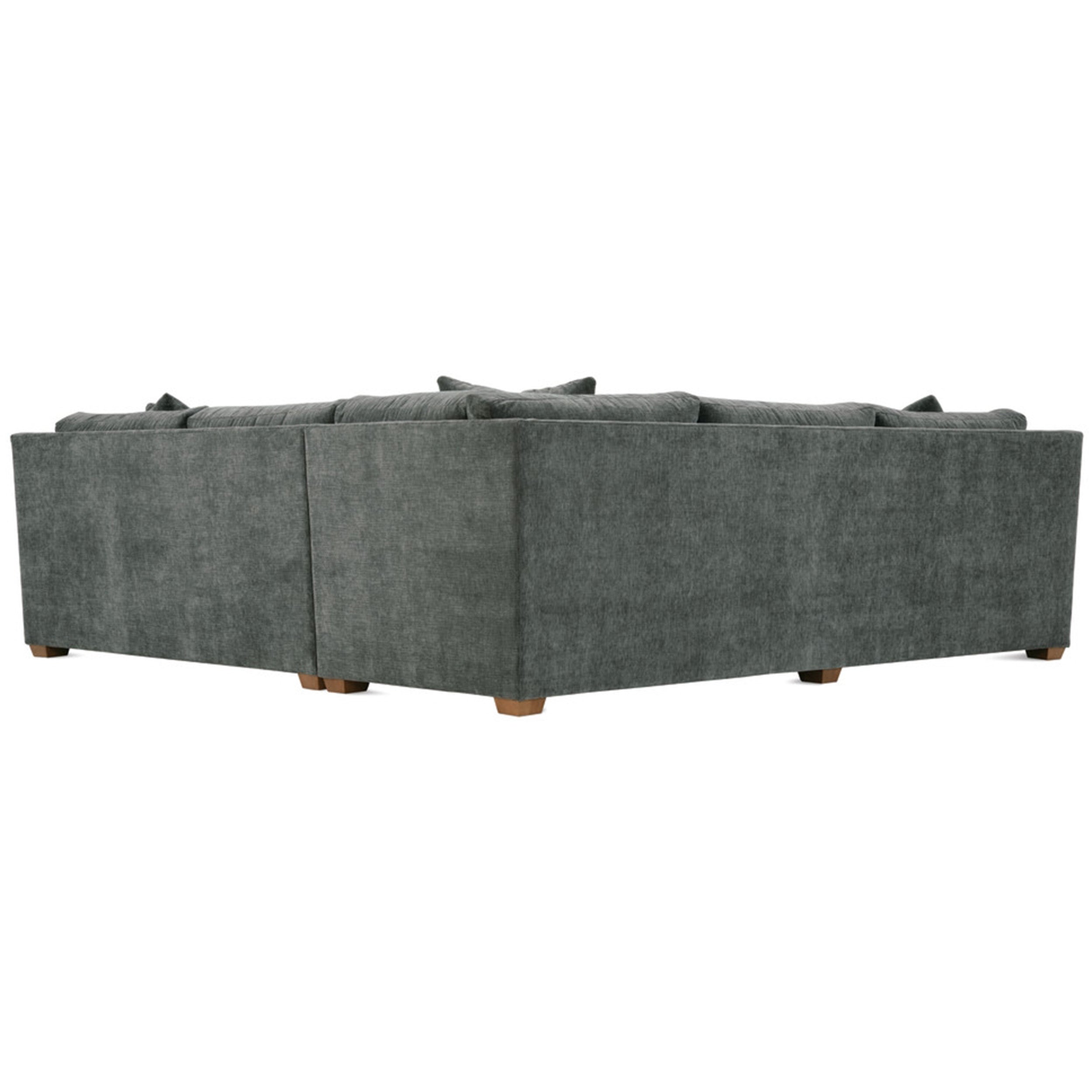 Bradford Quick Ship 2-Piece Sectional, Grey