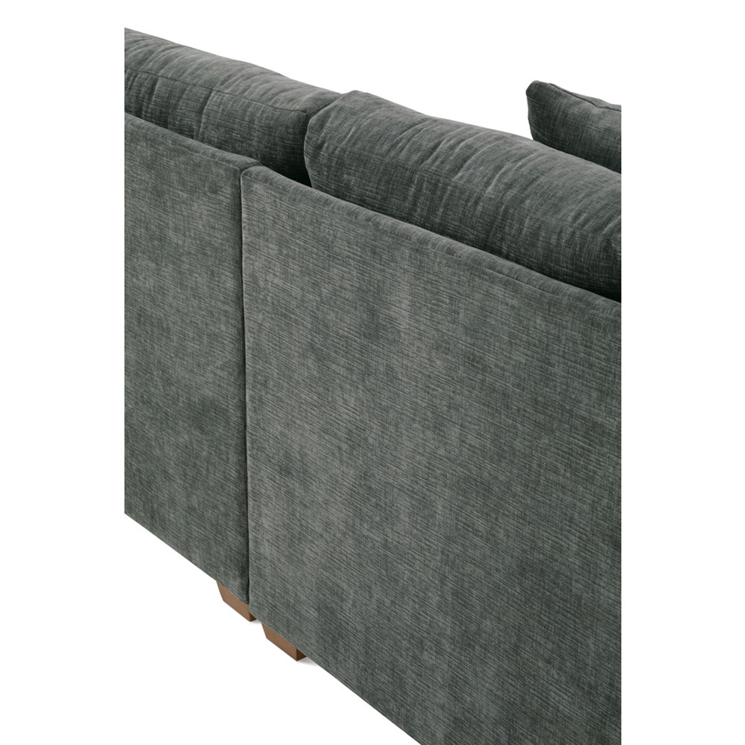 Bradford Quick Ship 2-Piece Sectional, Grey