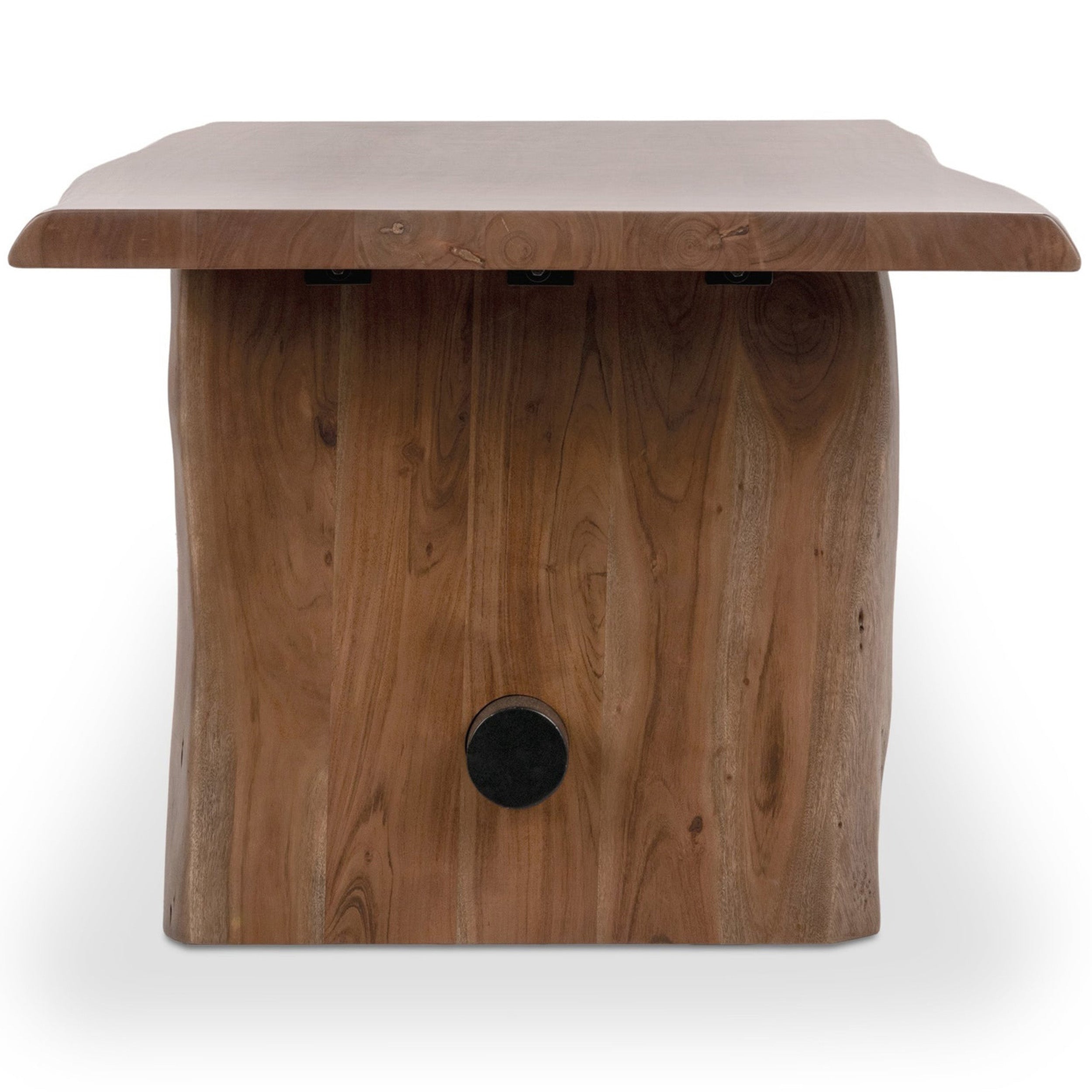 Brinton Live Edge Dining Table, Natural