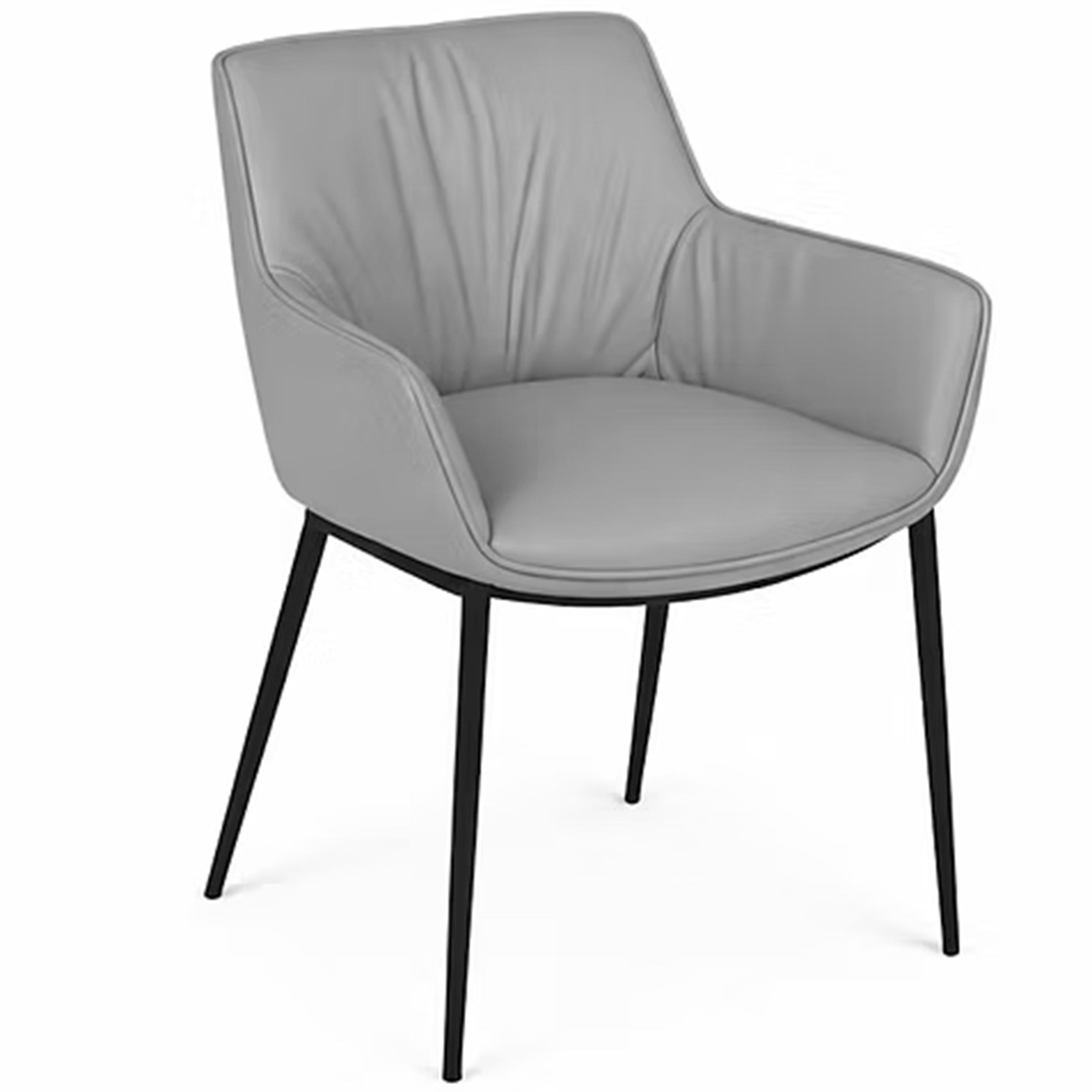 Ace C617A Dining Chair, Light Grey