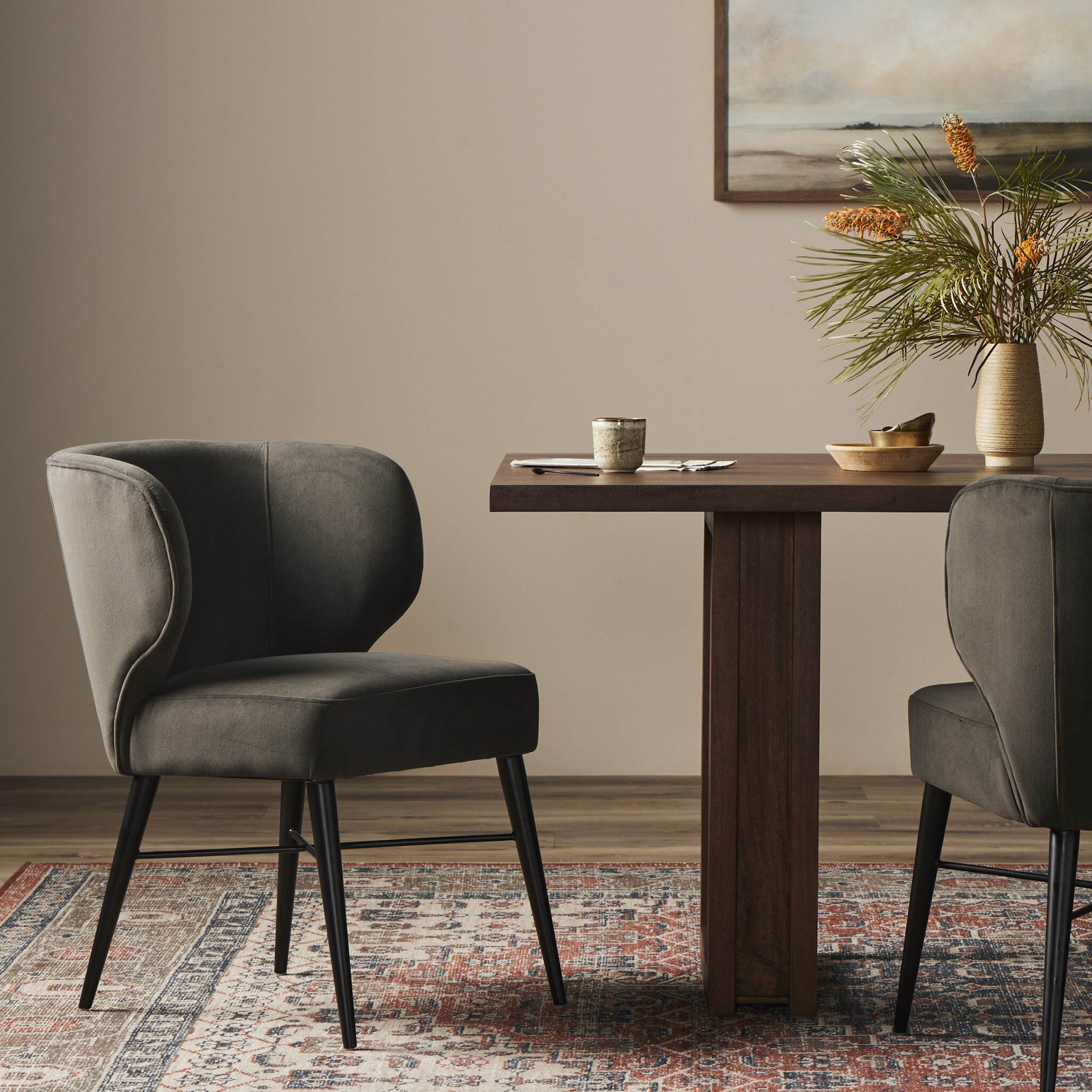 Arianna Dining Chair, Bella Smoke