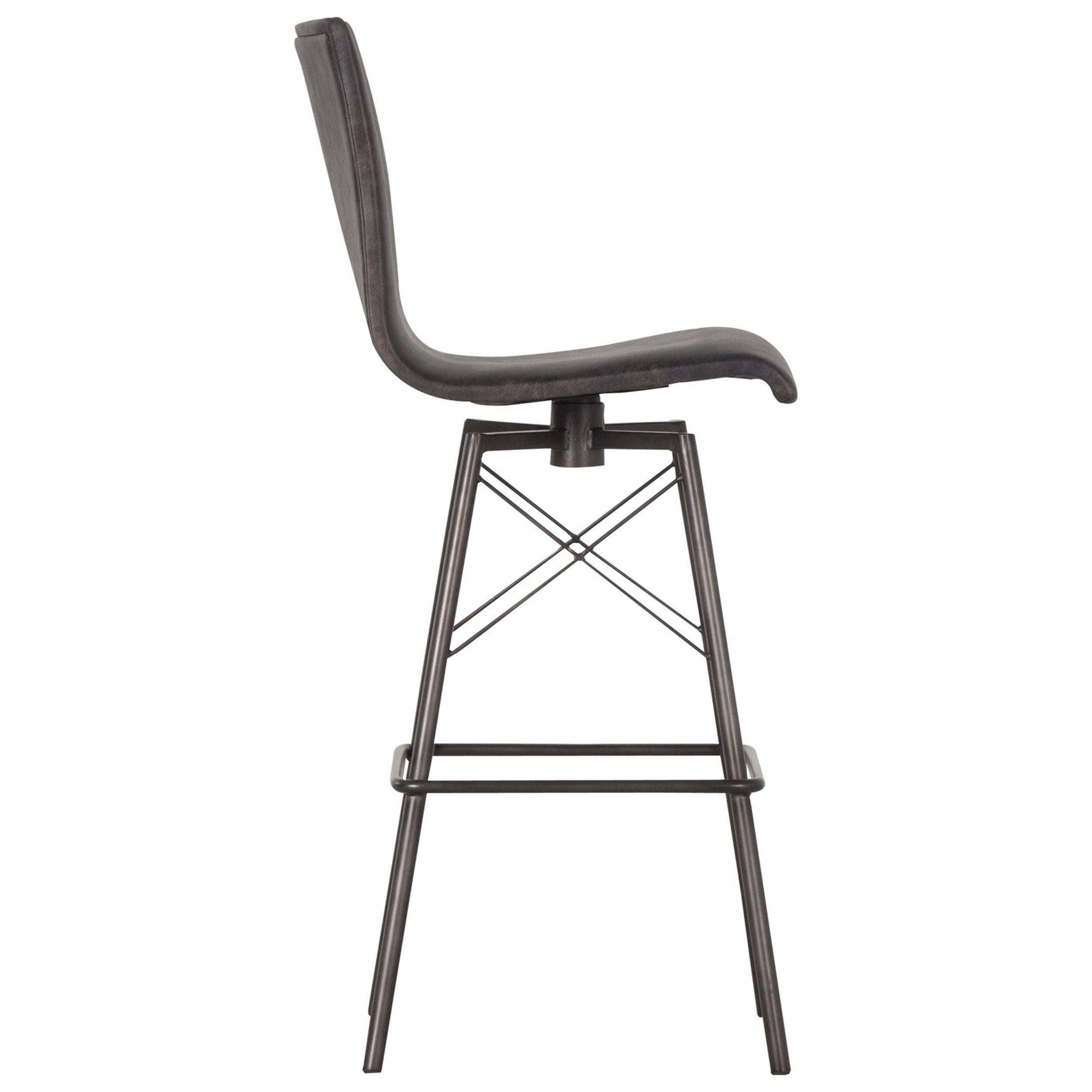Diaw Bar + Counter Stool, Rialto Ebony