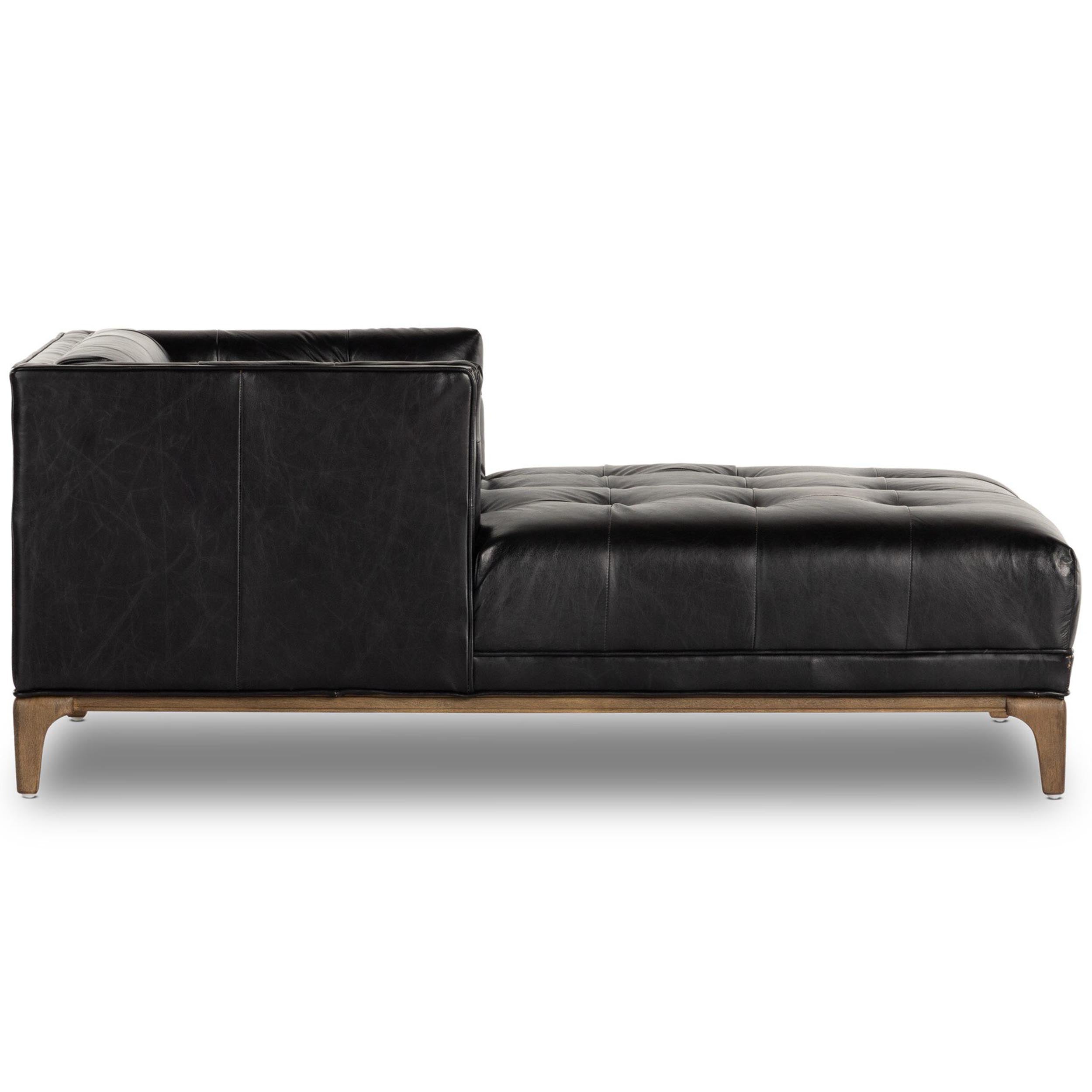 Dylan Chaise Lounge, Rider Black