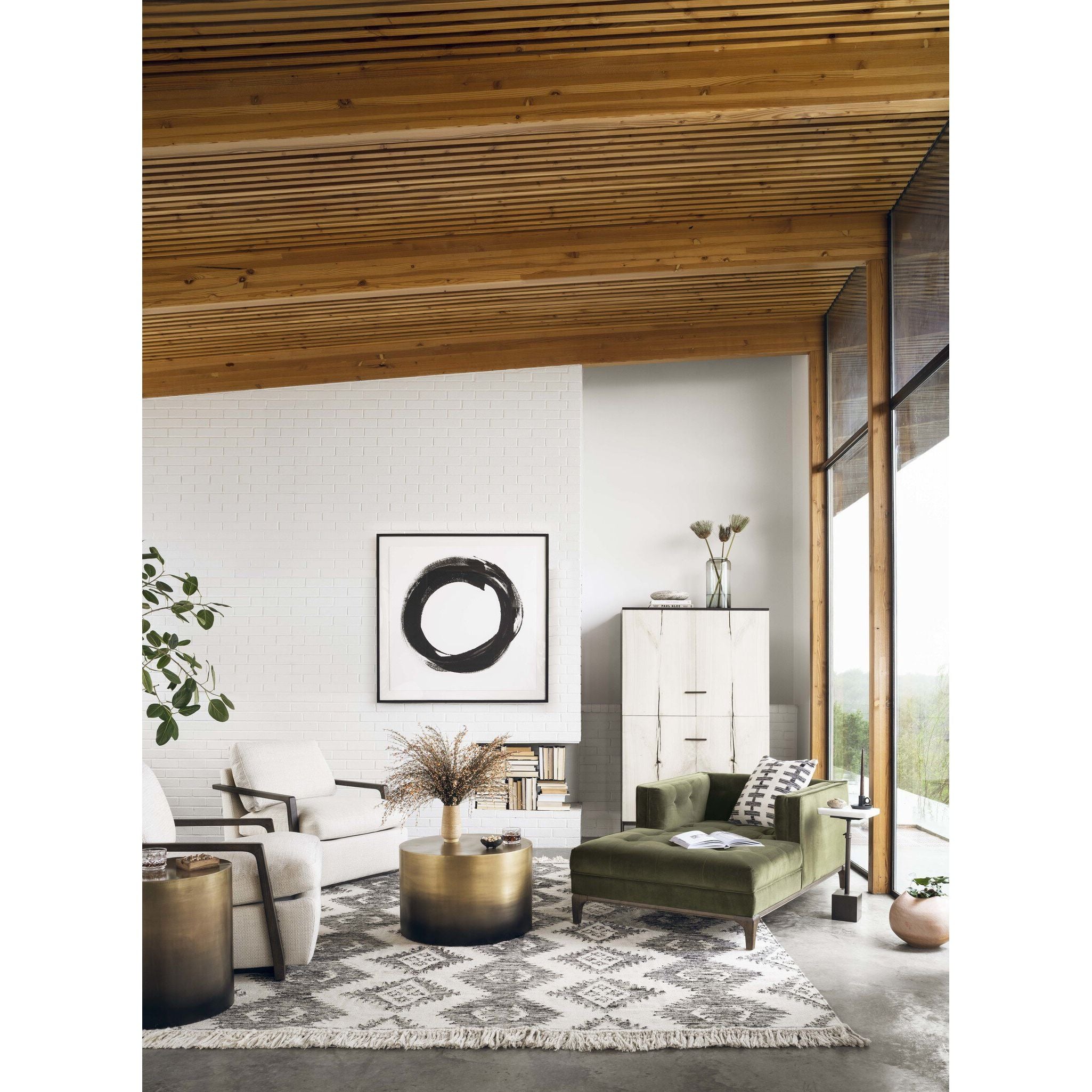 Dylan Chaise Lounge, Sapphire Olive