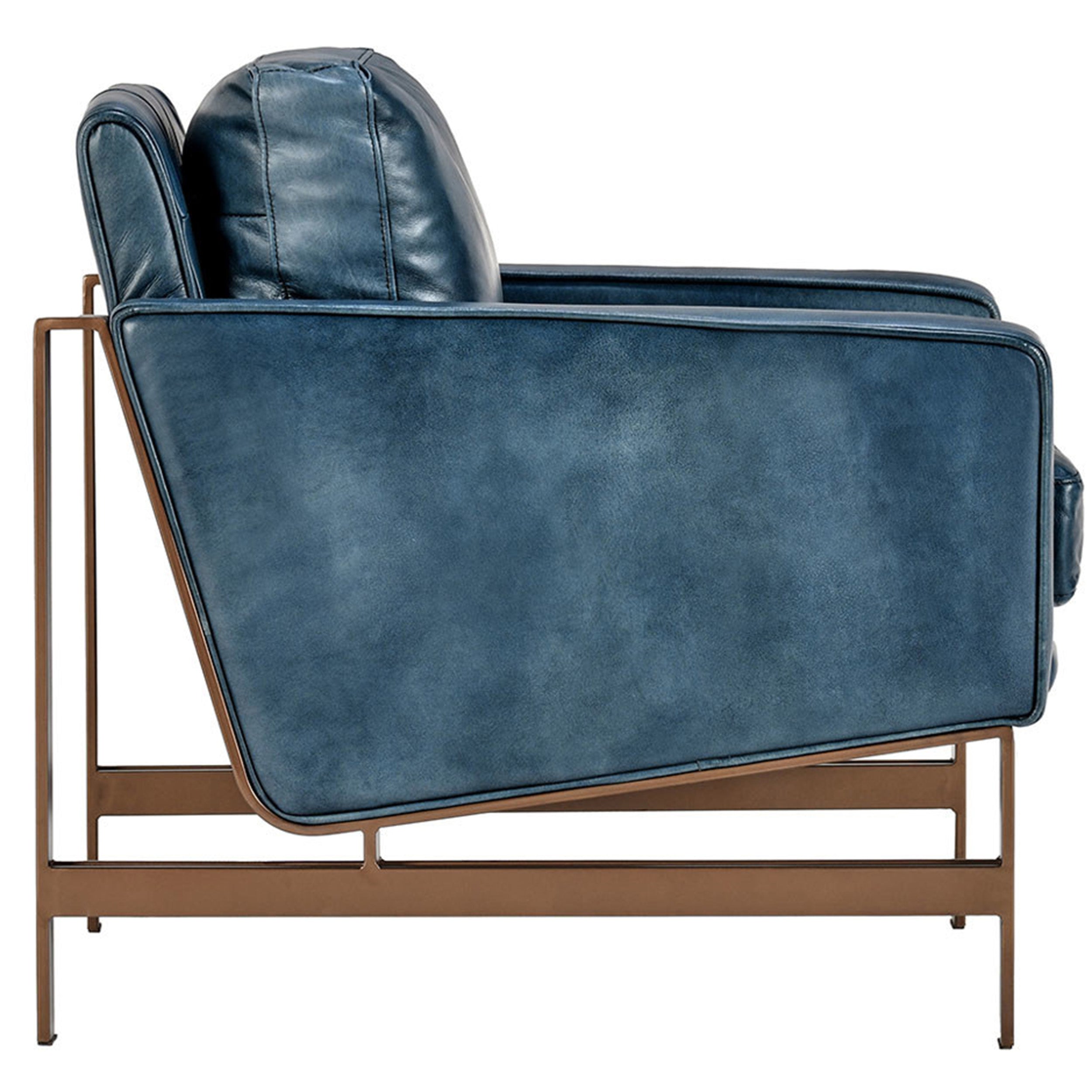 Chazzie Club Chair, Atlantic Blue
