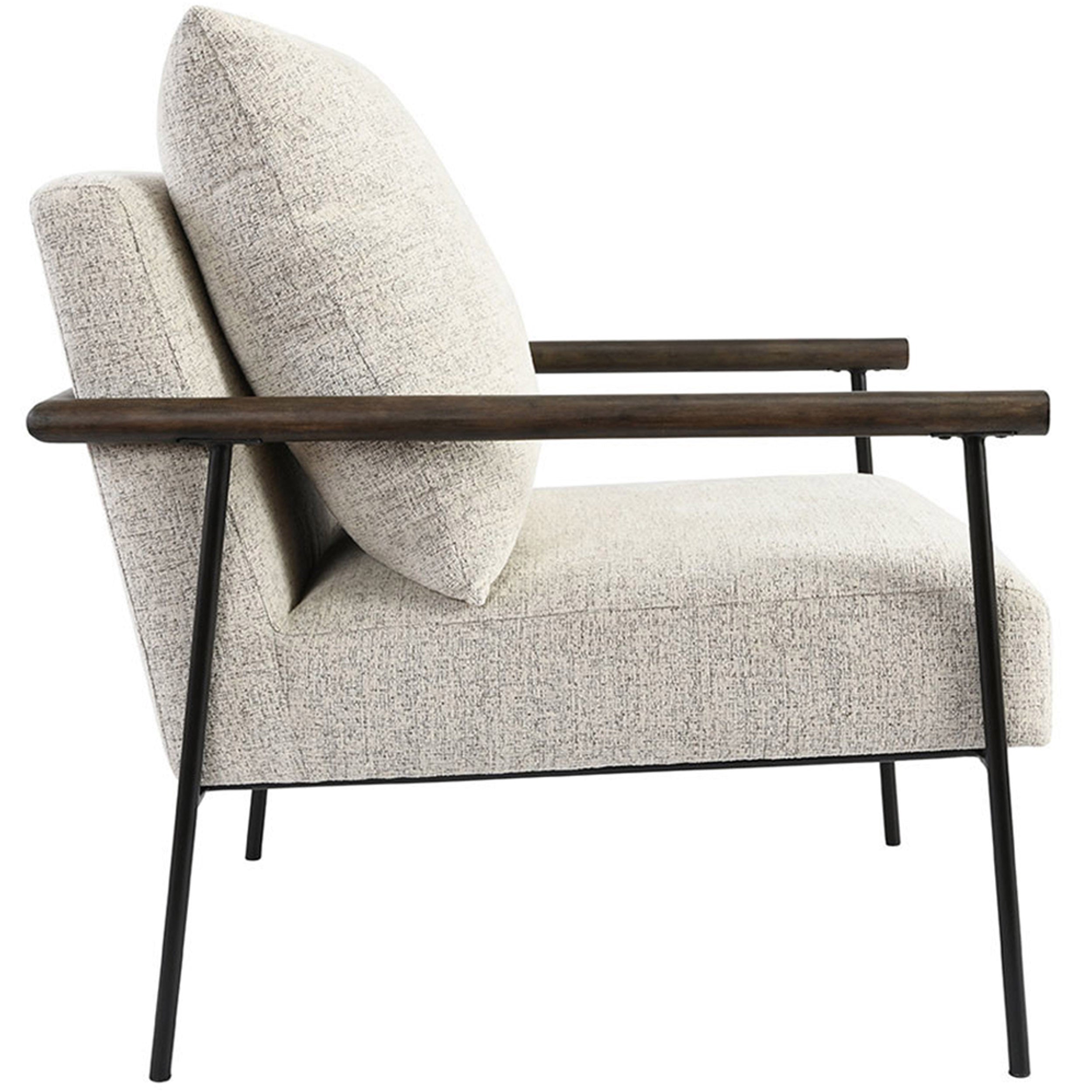 Cohen Accent Chair, Ivory