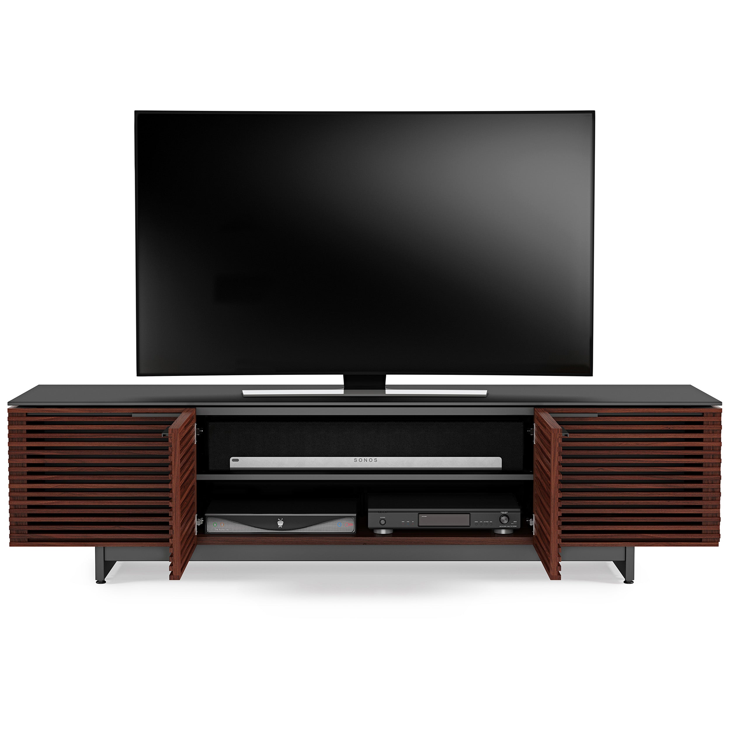 Corridor Media 8173, Chocolate Stained Walnut