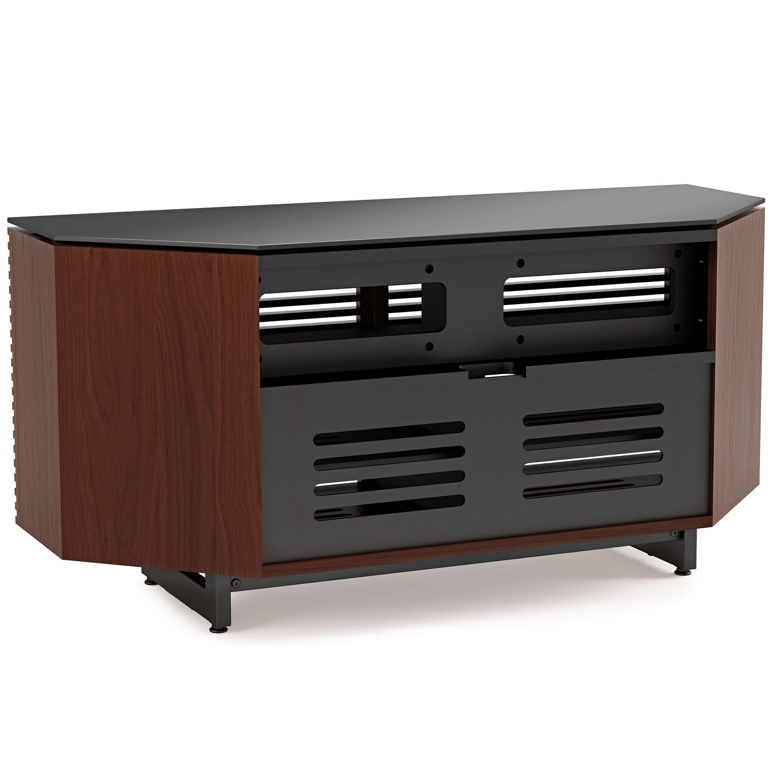 Corridor Media 8175, Chocolate Stained Walnut
