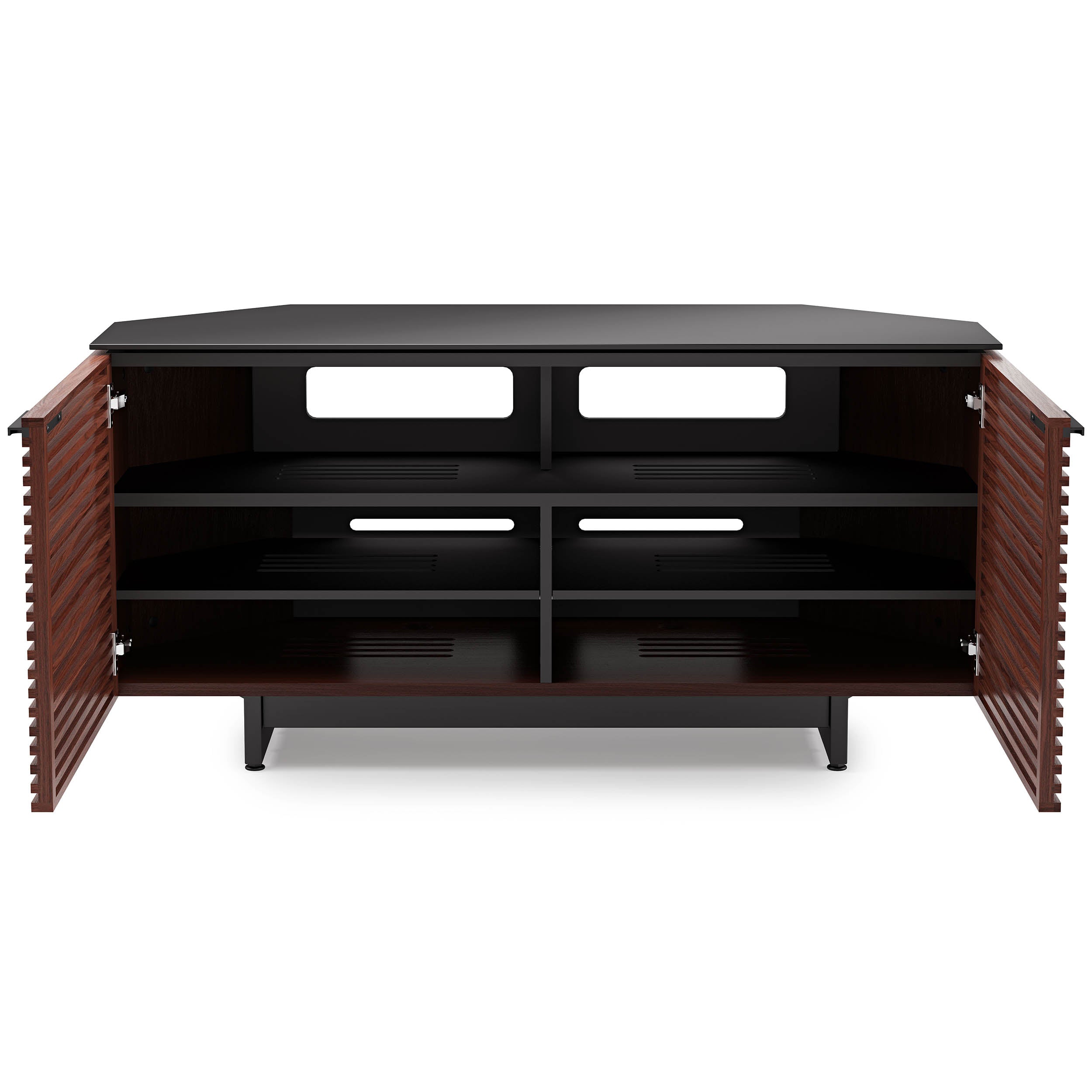Corridor Media 8175, Chocolate Stained Walnut