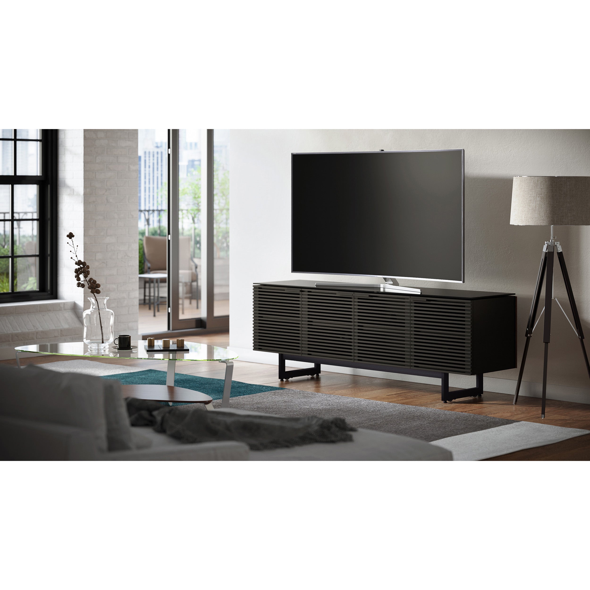 Corridor Media 8179, Charcoal Stained Ash