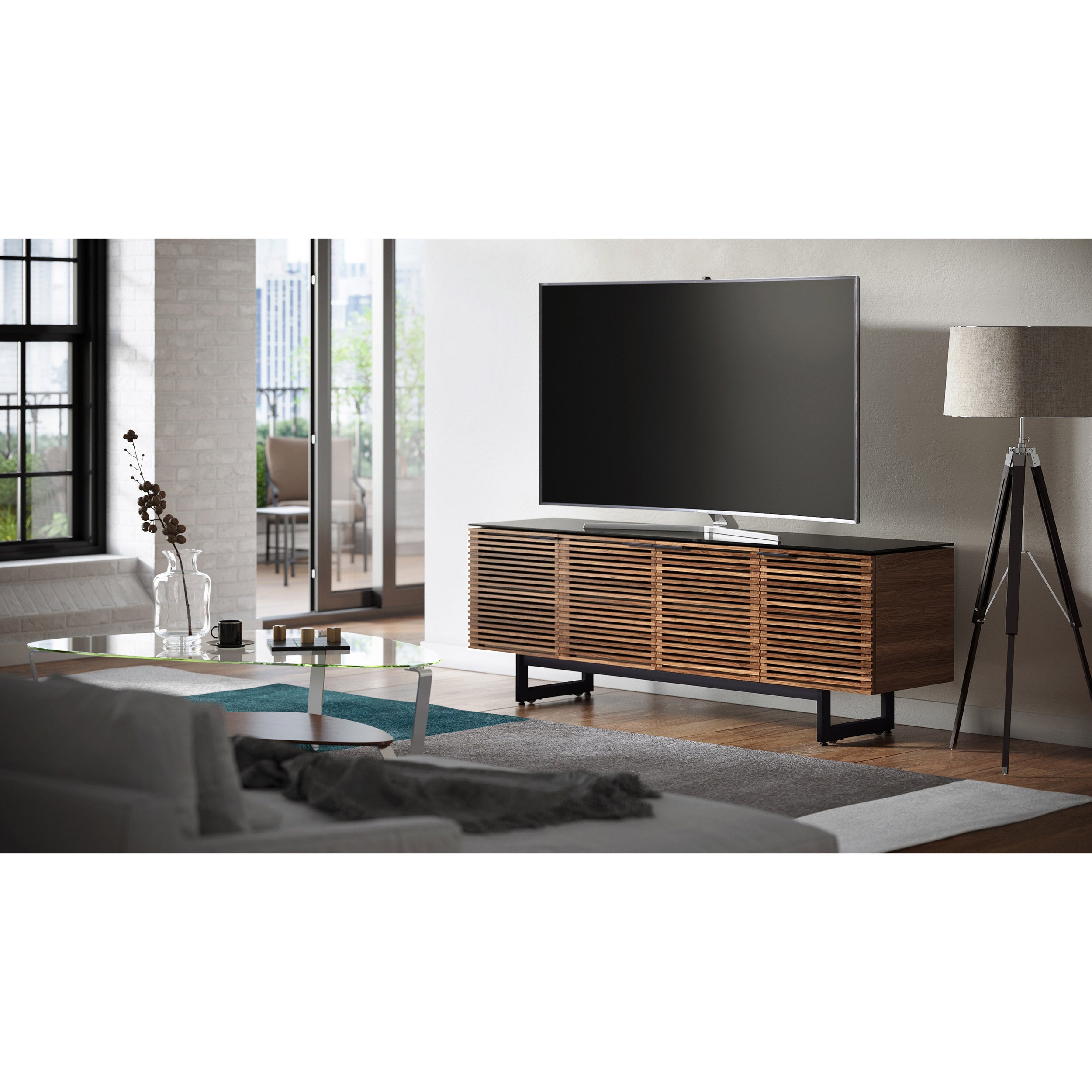 Corridor Media 8179, Natural Walnut