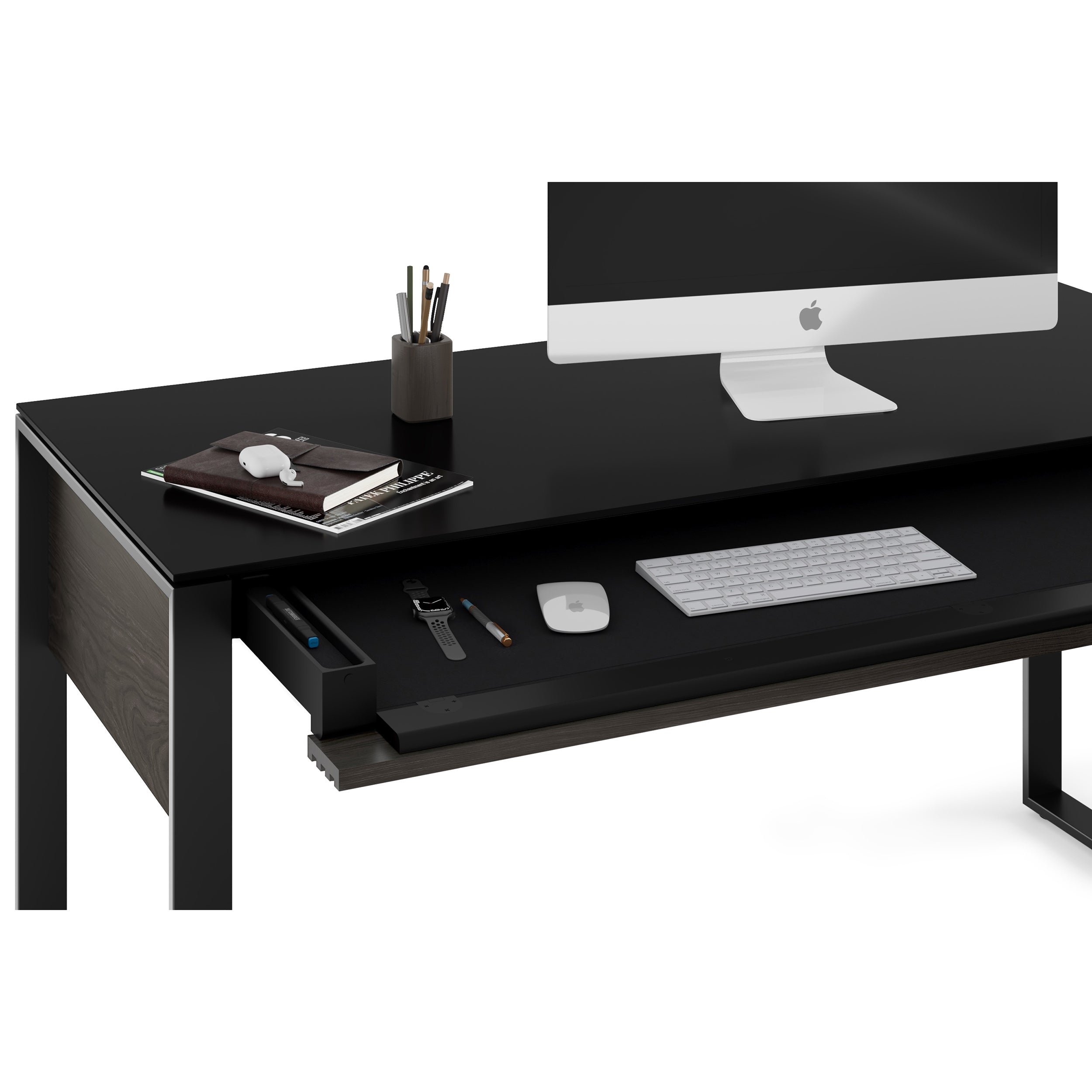 Corridor Office 6501, Charcoal Stained Ash