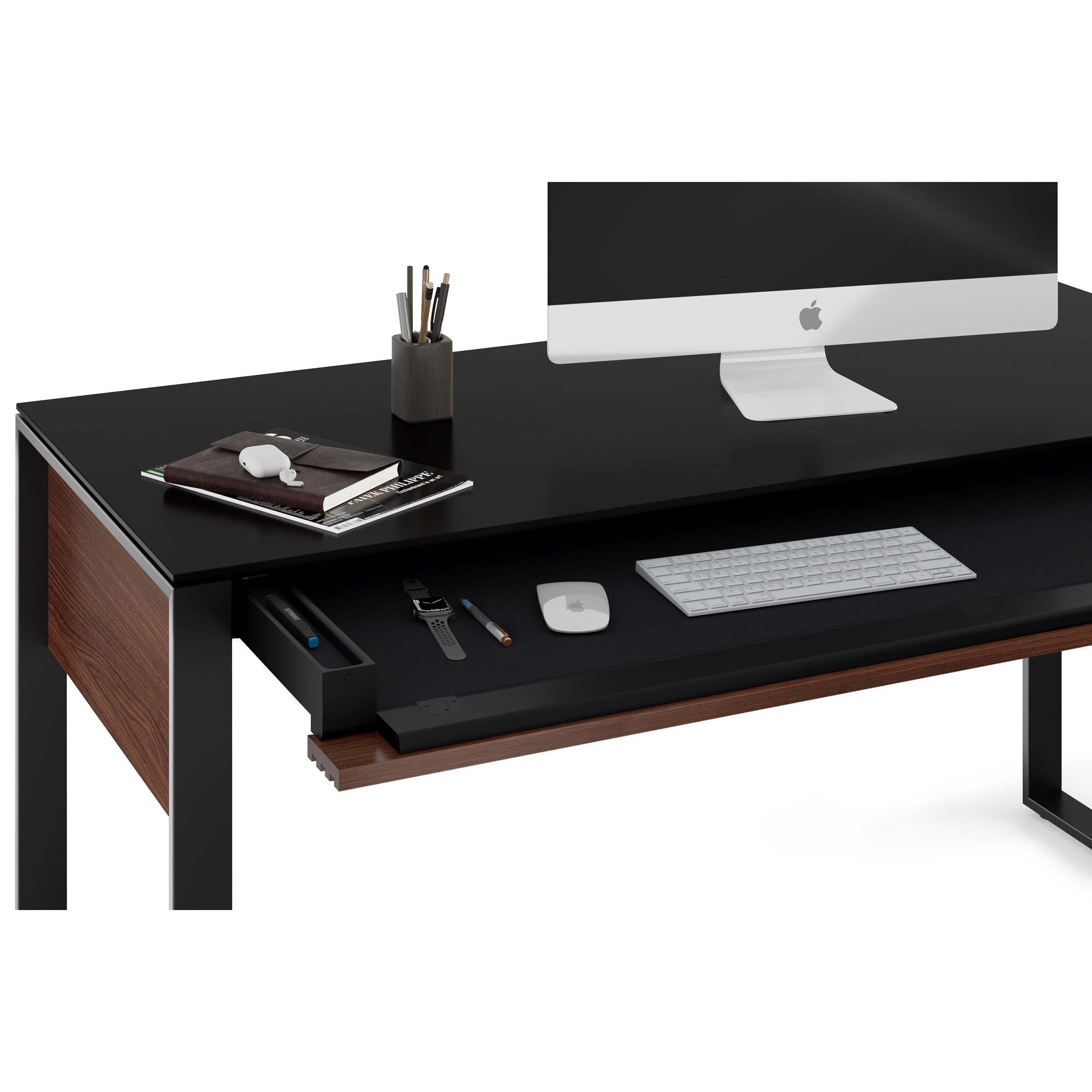 Corridor Office 6501, Chocolate Stained Walnut