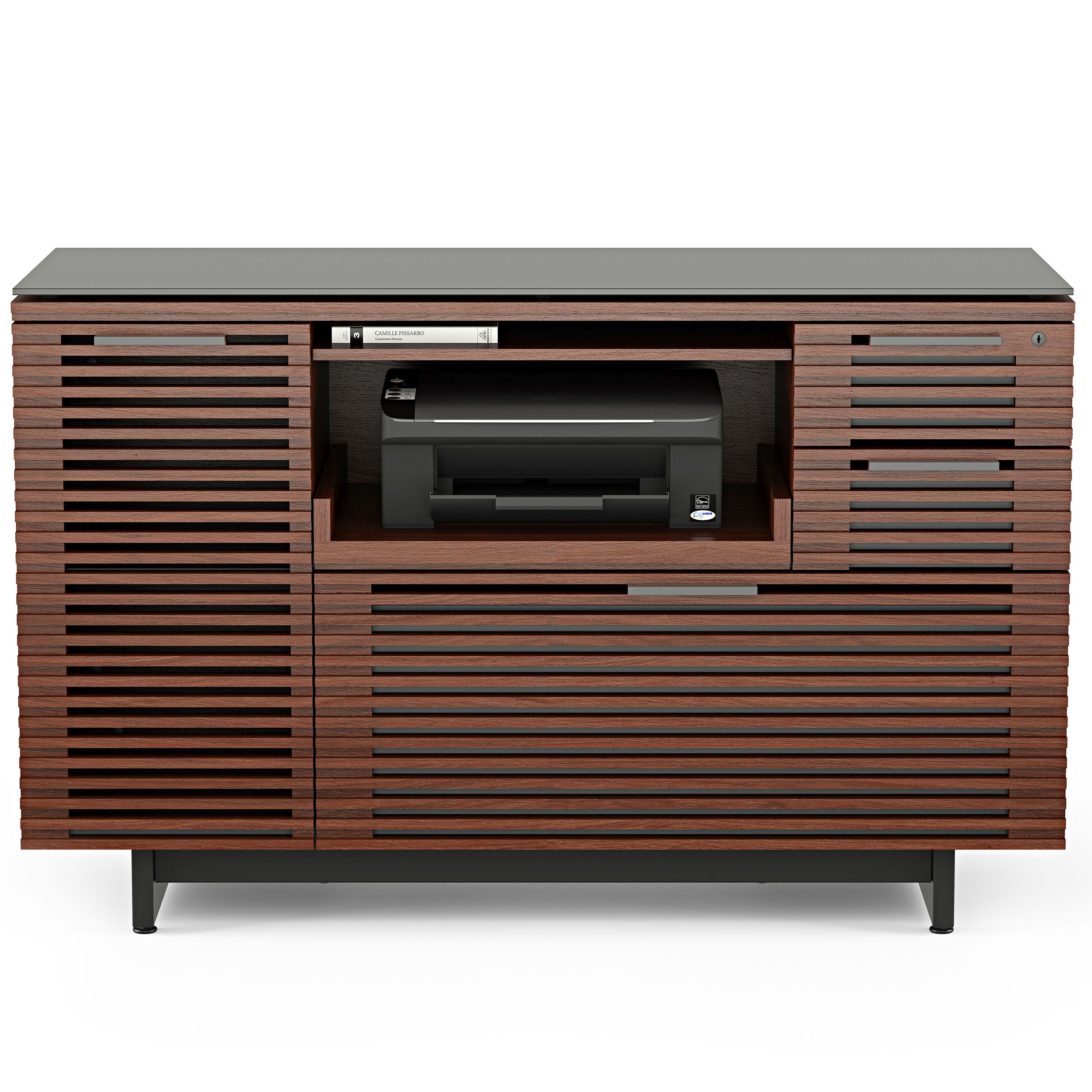 Corridor Office 6520, Chocolate Stained Walnut