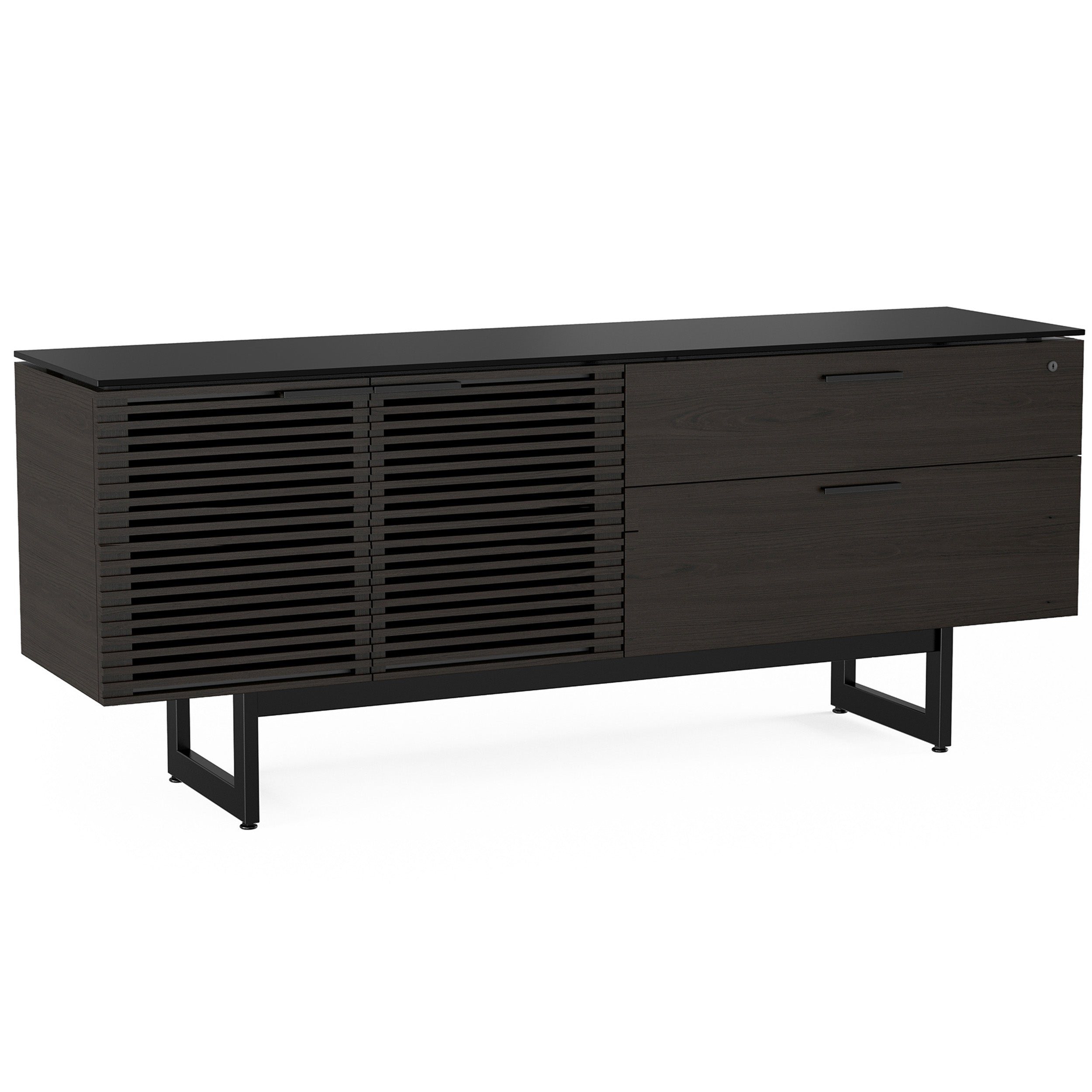 Corridor Office 6529, Charcoal Stained Ash