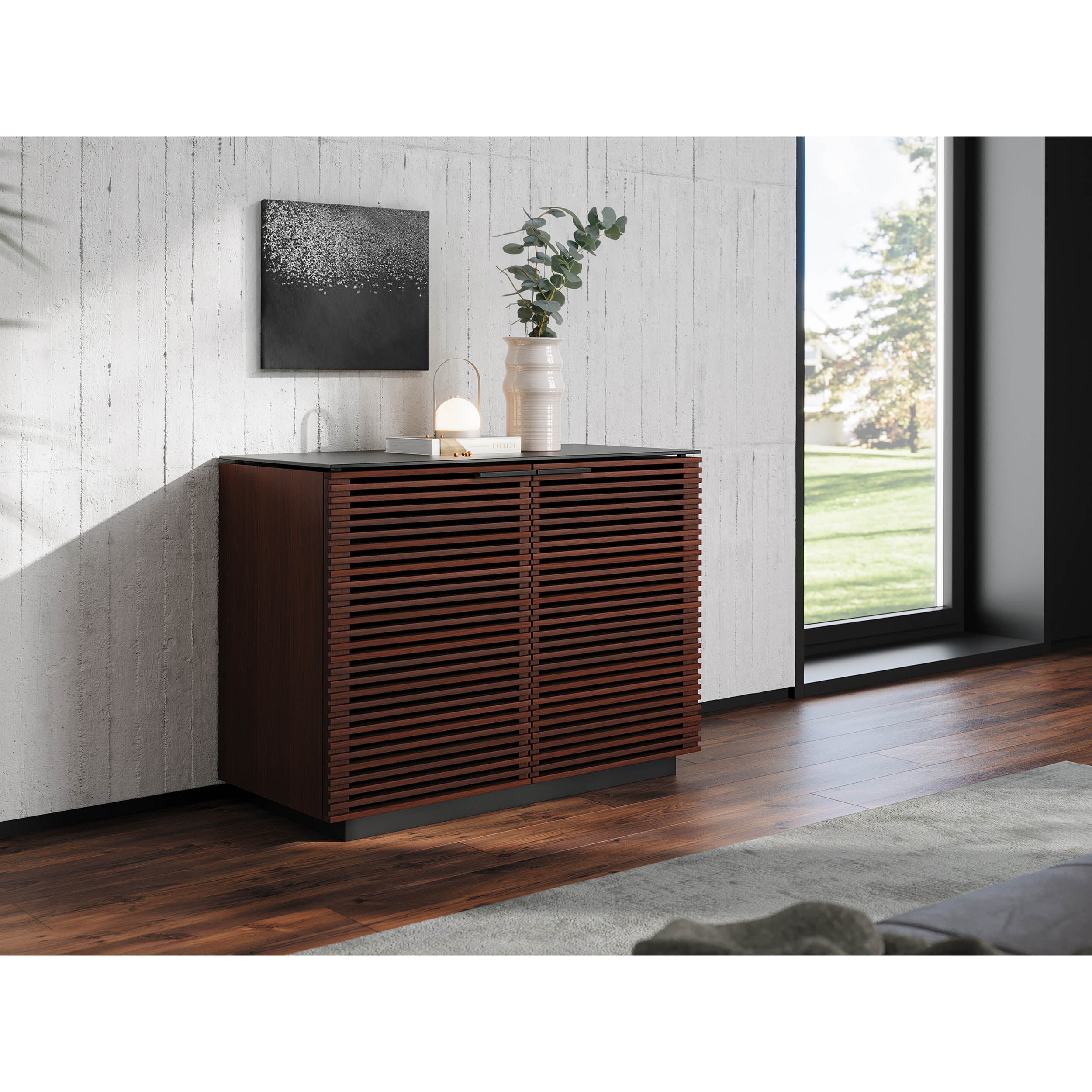 Corridor Storage 8108, Chocolate Stained Walnut