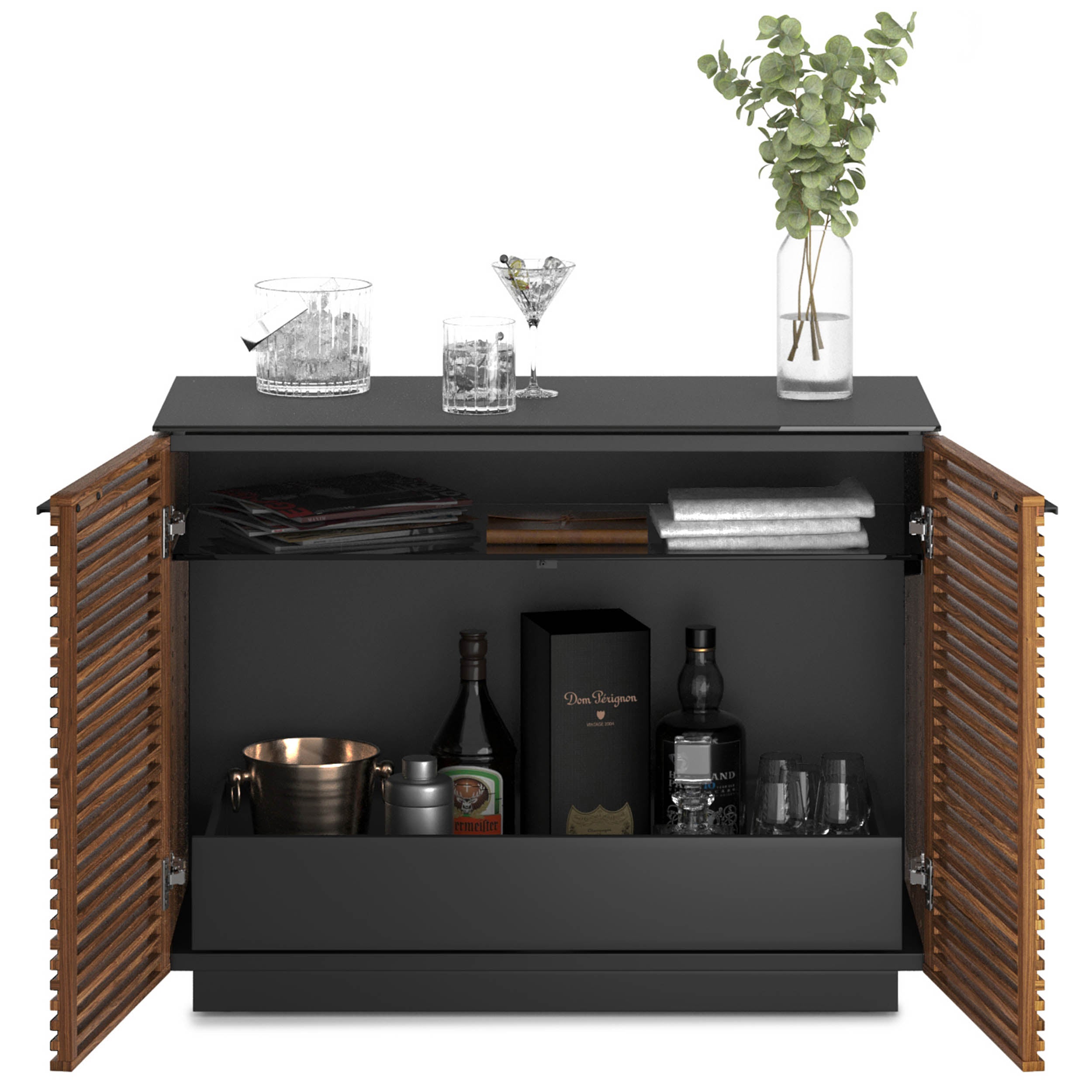 Corridor Storage 8108, Natural Walnut