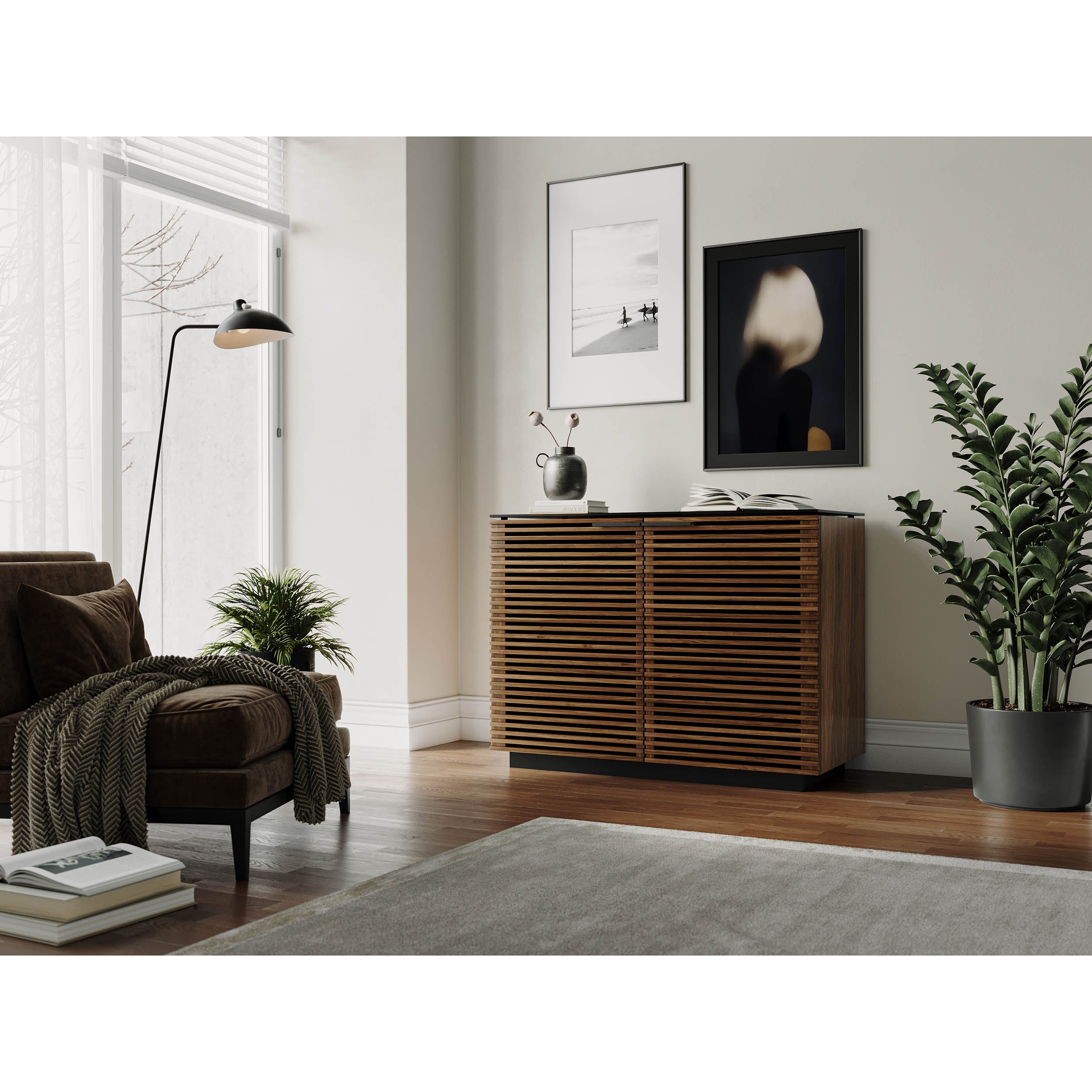 Corridor Storage 8108, Natural Walnut