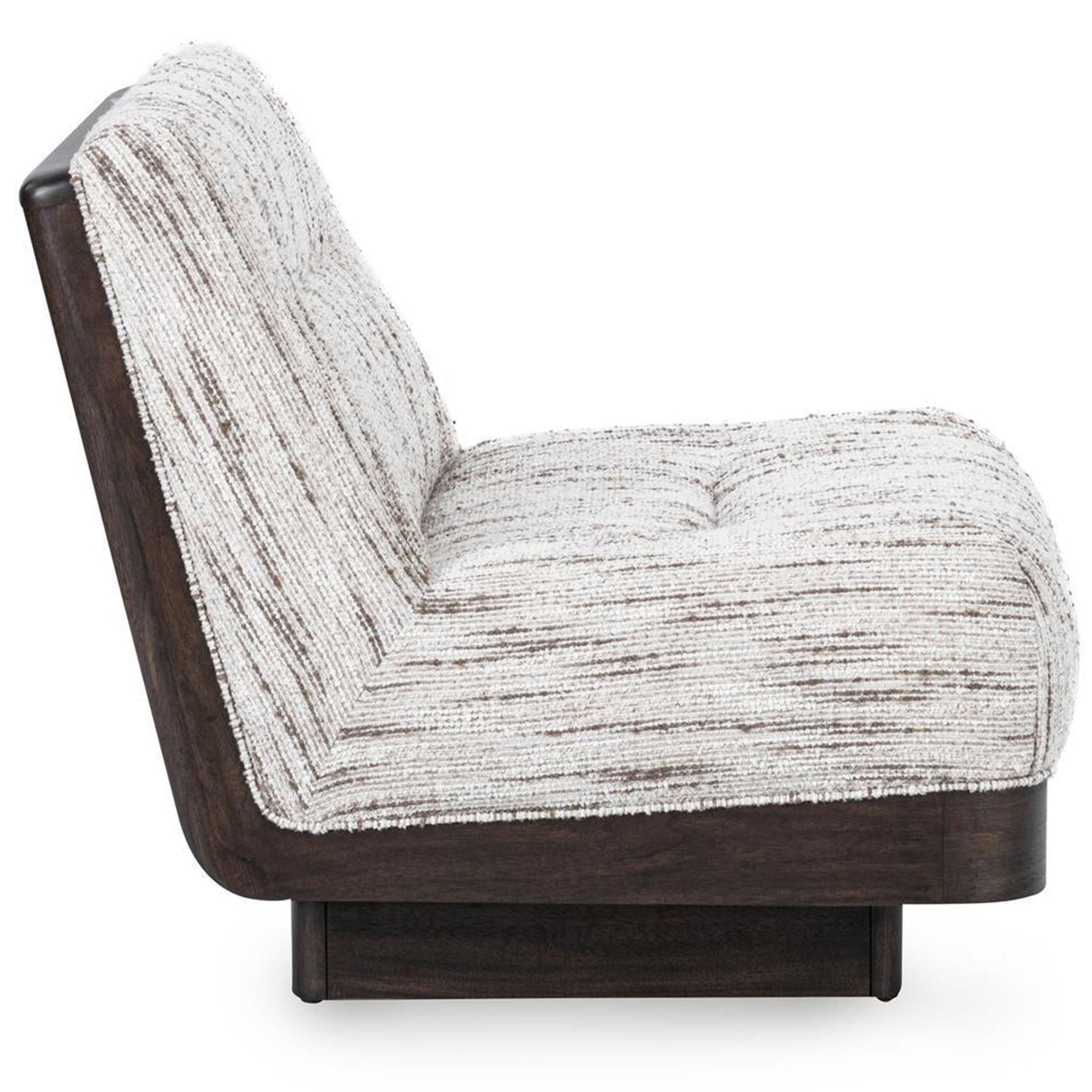 Crandall Swivel Chair, Cocoa Cream