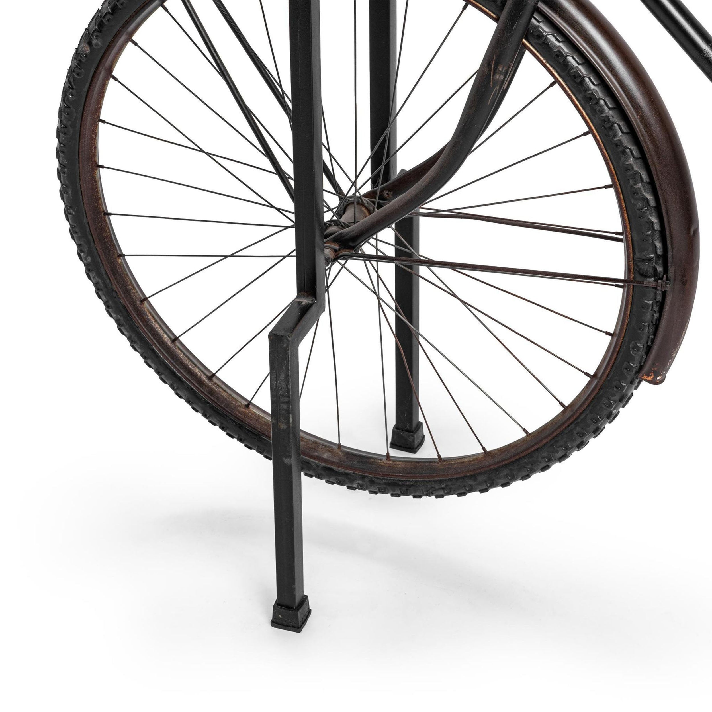 Cycle Reclaimed Wood Counter Table, Limewash Myst