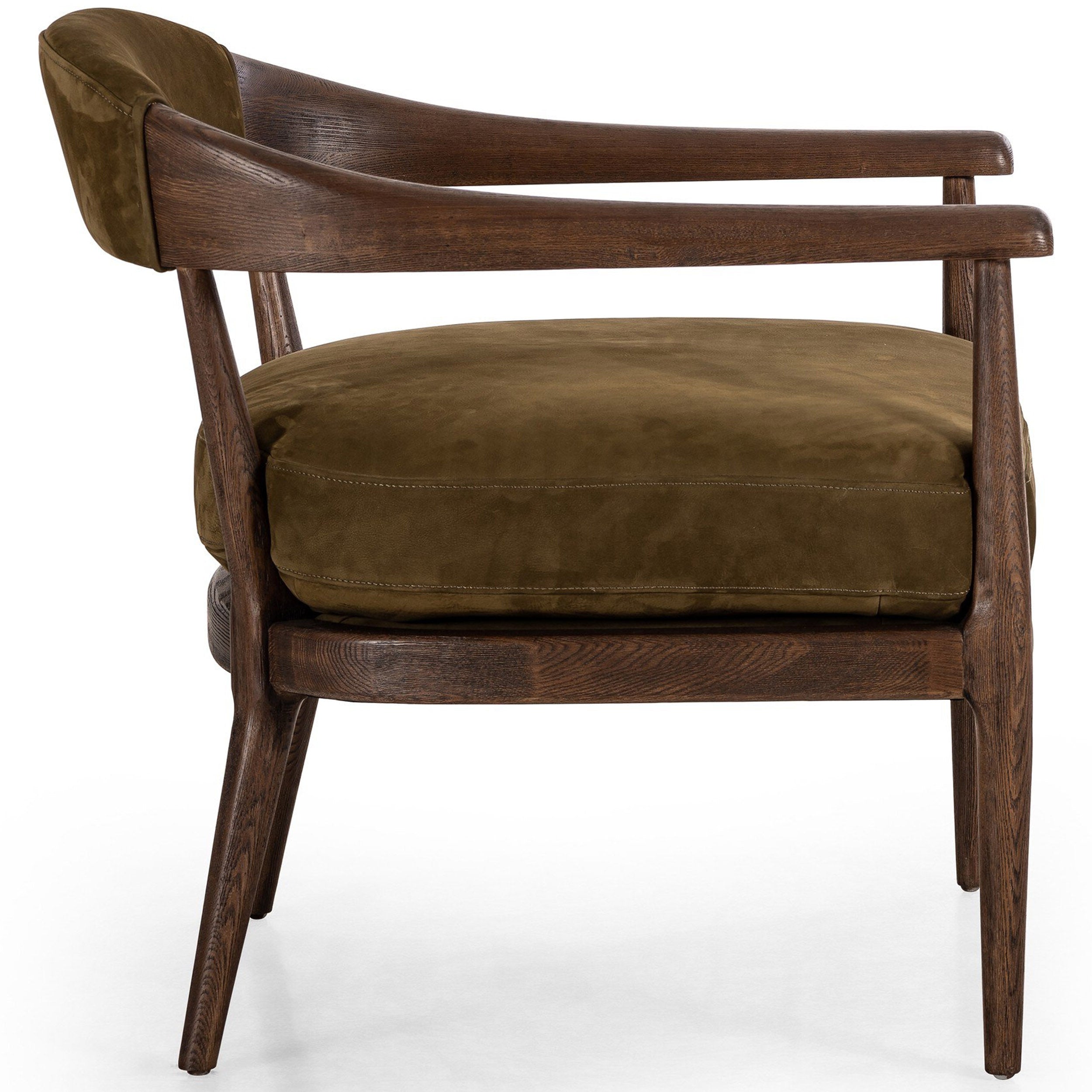 Dane Chair, Cottswald Moss Nubuck