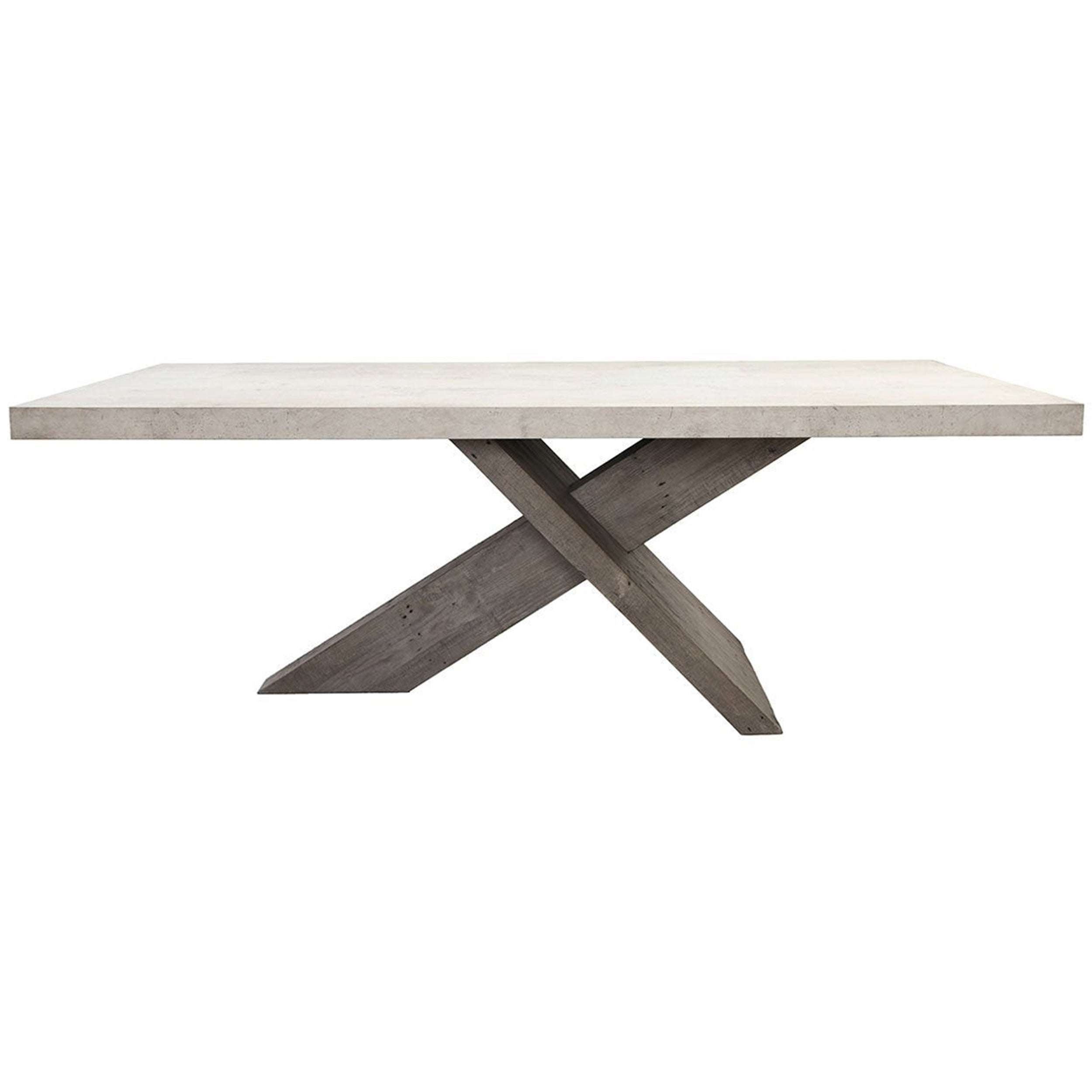 Durant Dining Table, Antique White/Gey