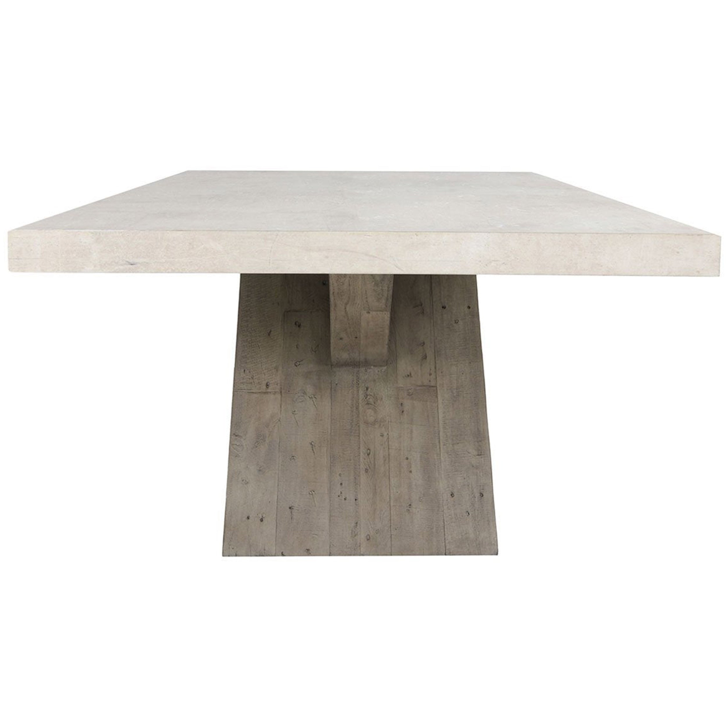 Durant Dining Table, Antique White/Gey
