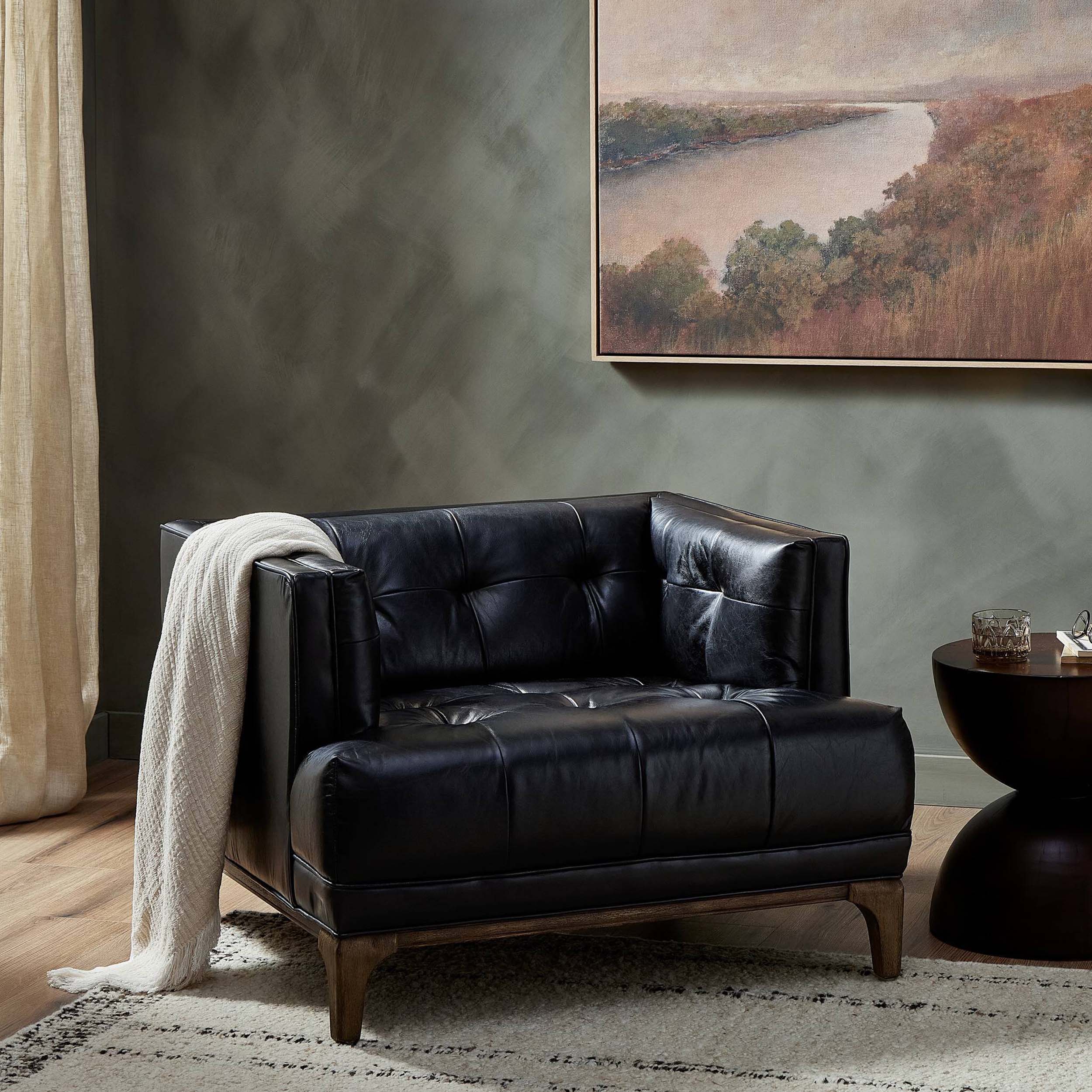 Dylan Chair, Rider Black