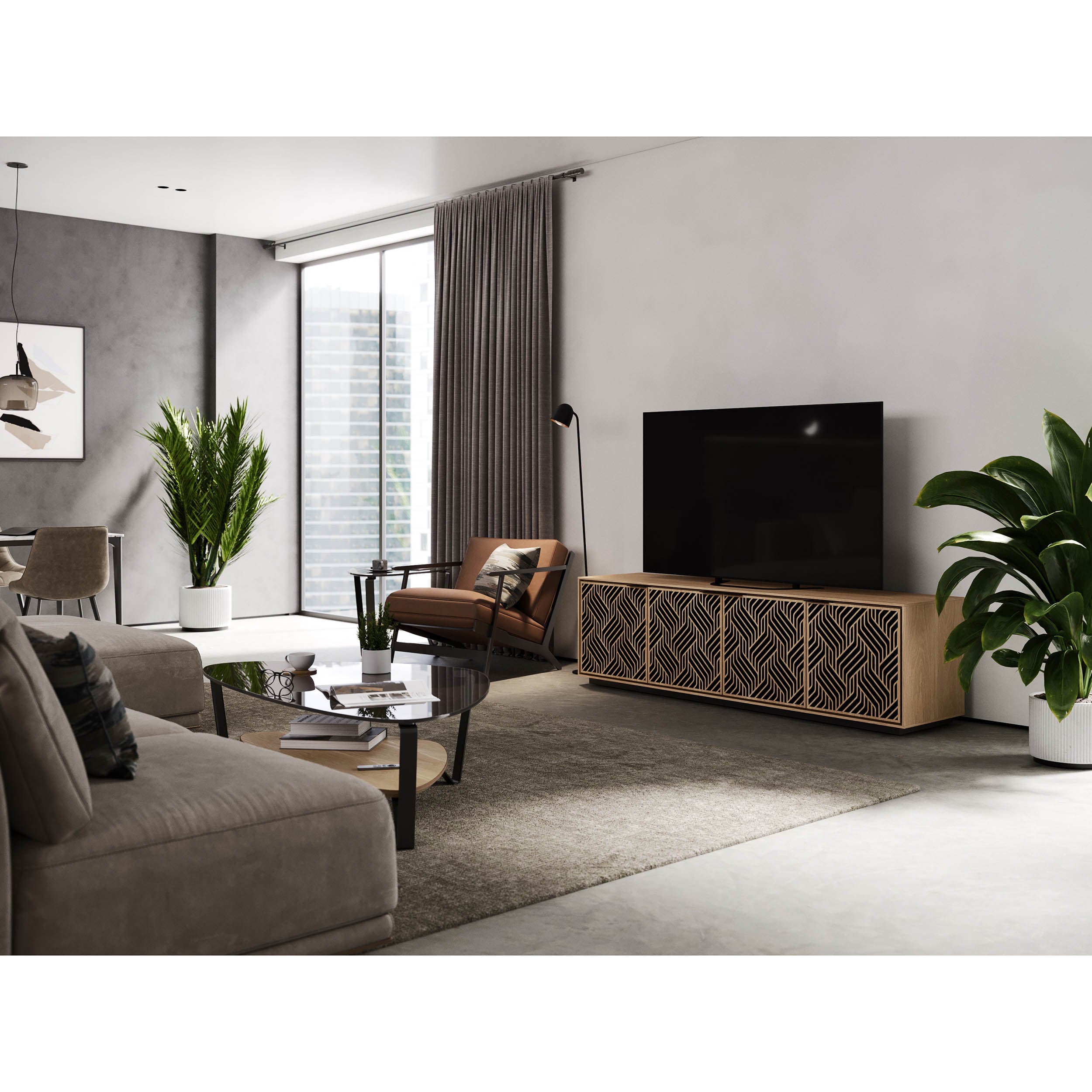 Elements 8703-WE, Washed Oak