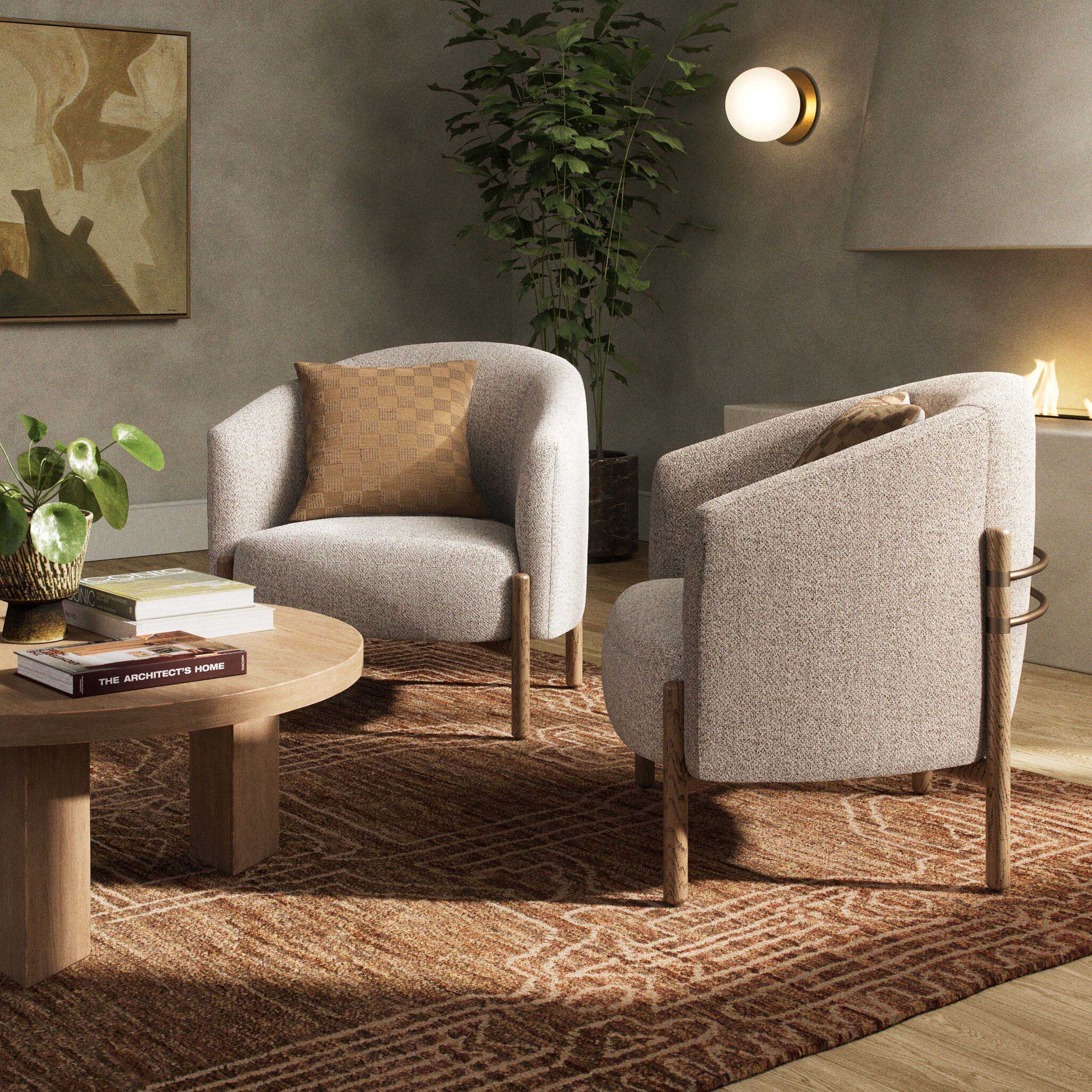 Enfield Chair, Astor Stone