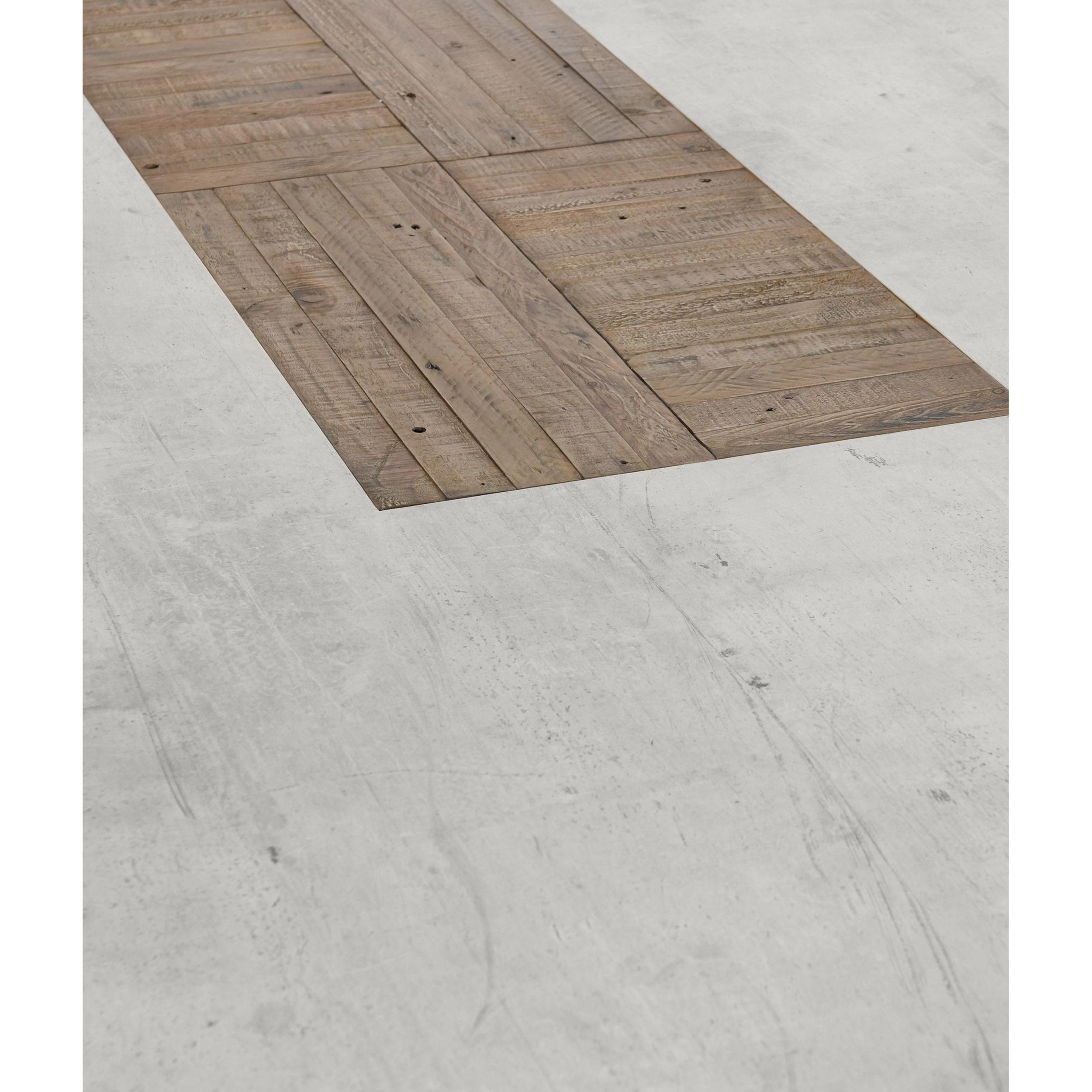 Grange Dining Table, Natural/Antique White