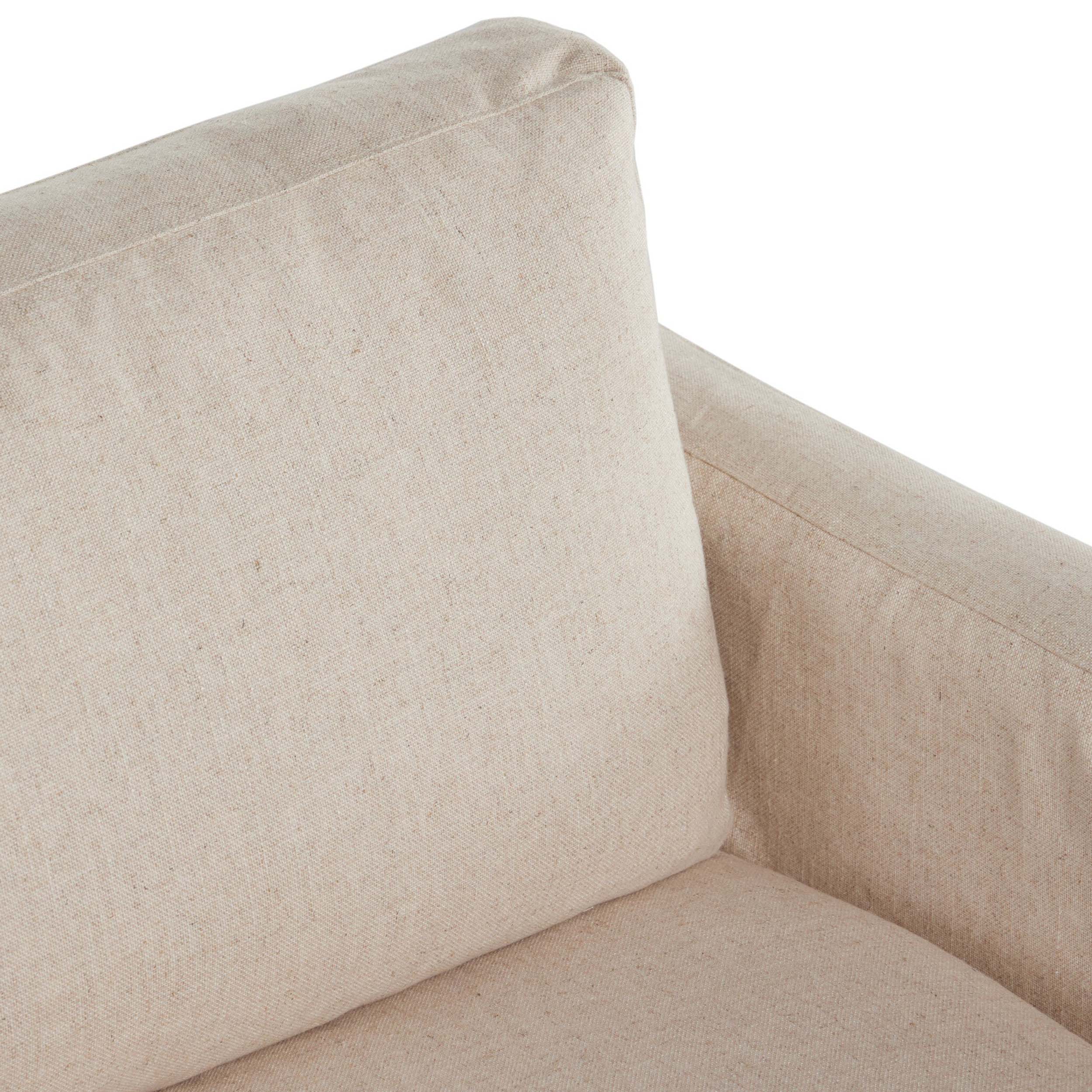 Hampton Slip Cover Sofa, Evere Creme
