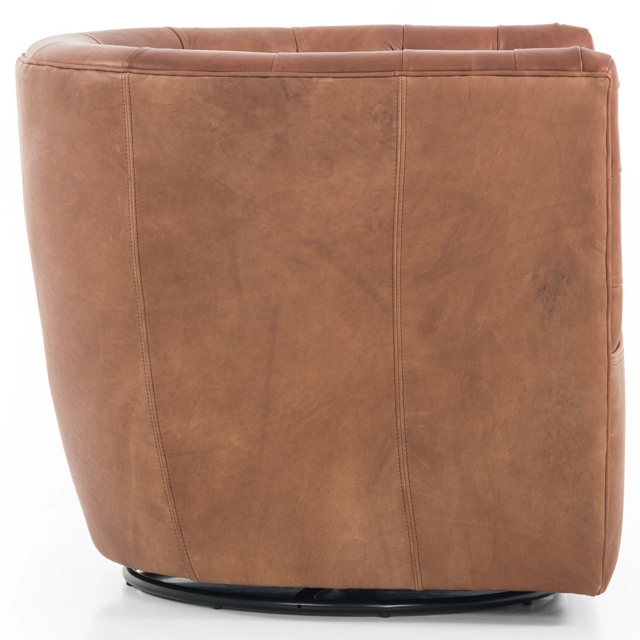 Hanover Swivel Chair, Heirloom Sienna
