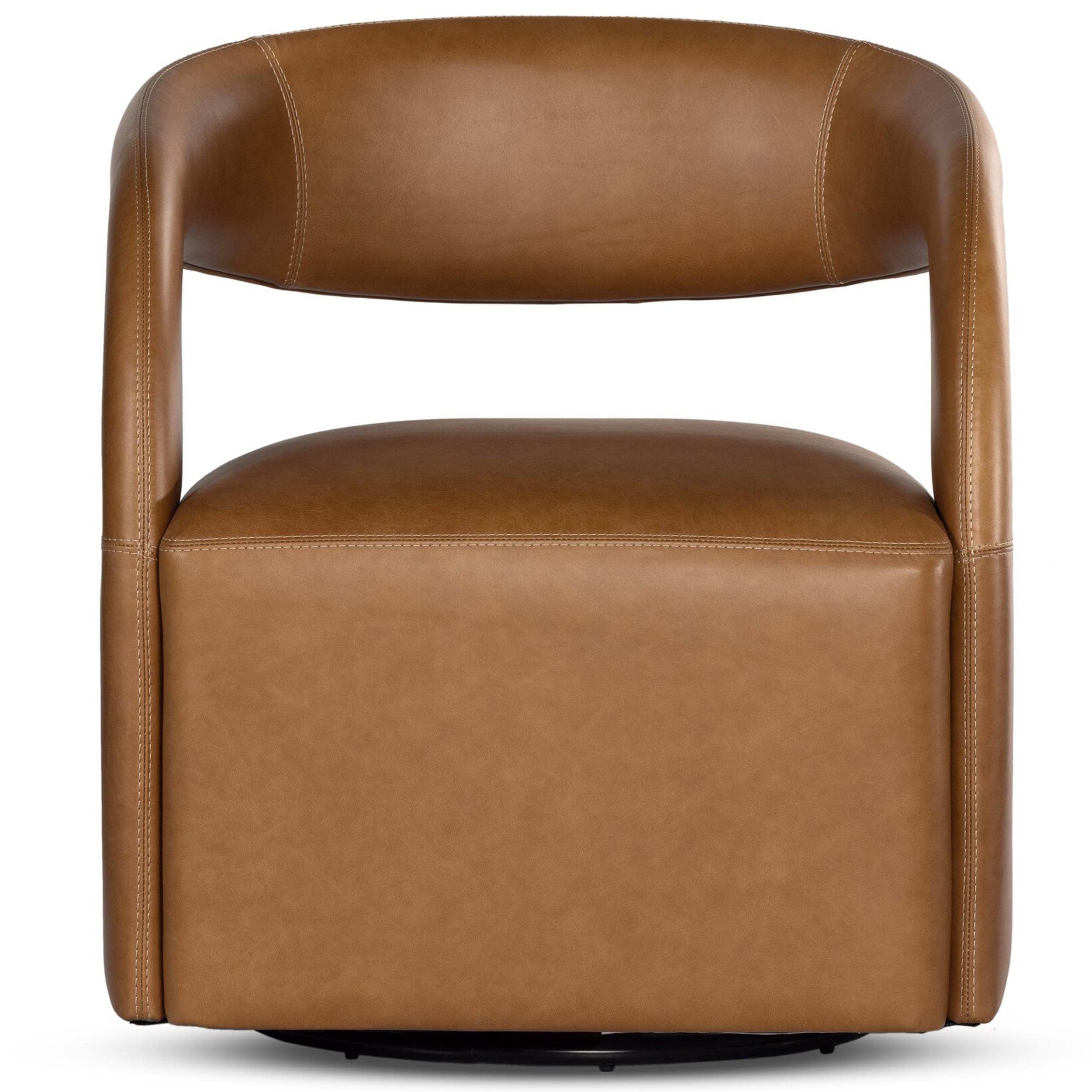 Hawkins Swivel Chair, Sonoma Butterscotch