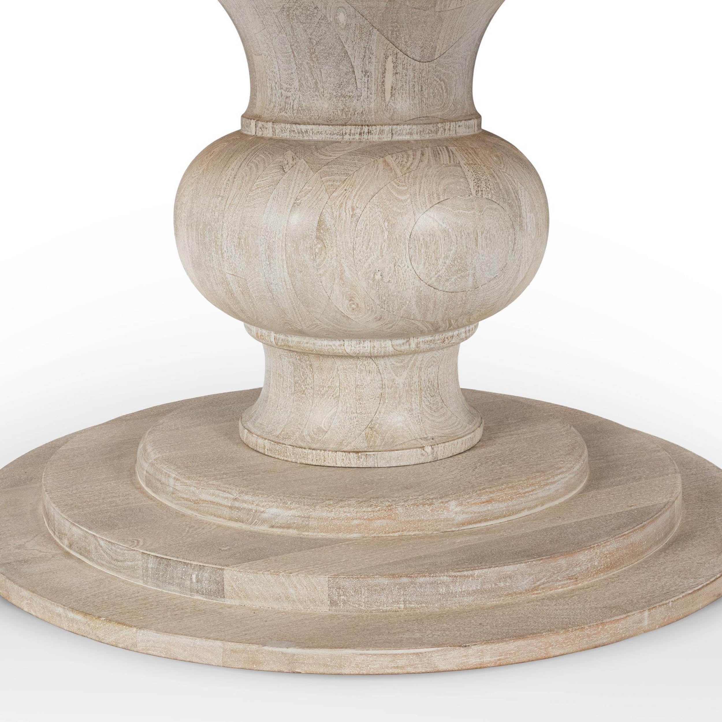 Hera Dining Table, Creamwood