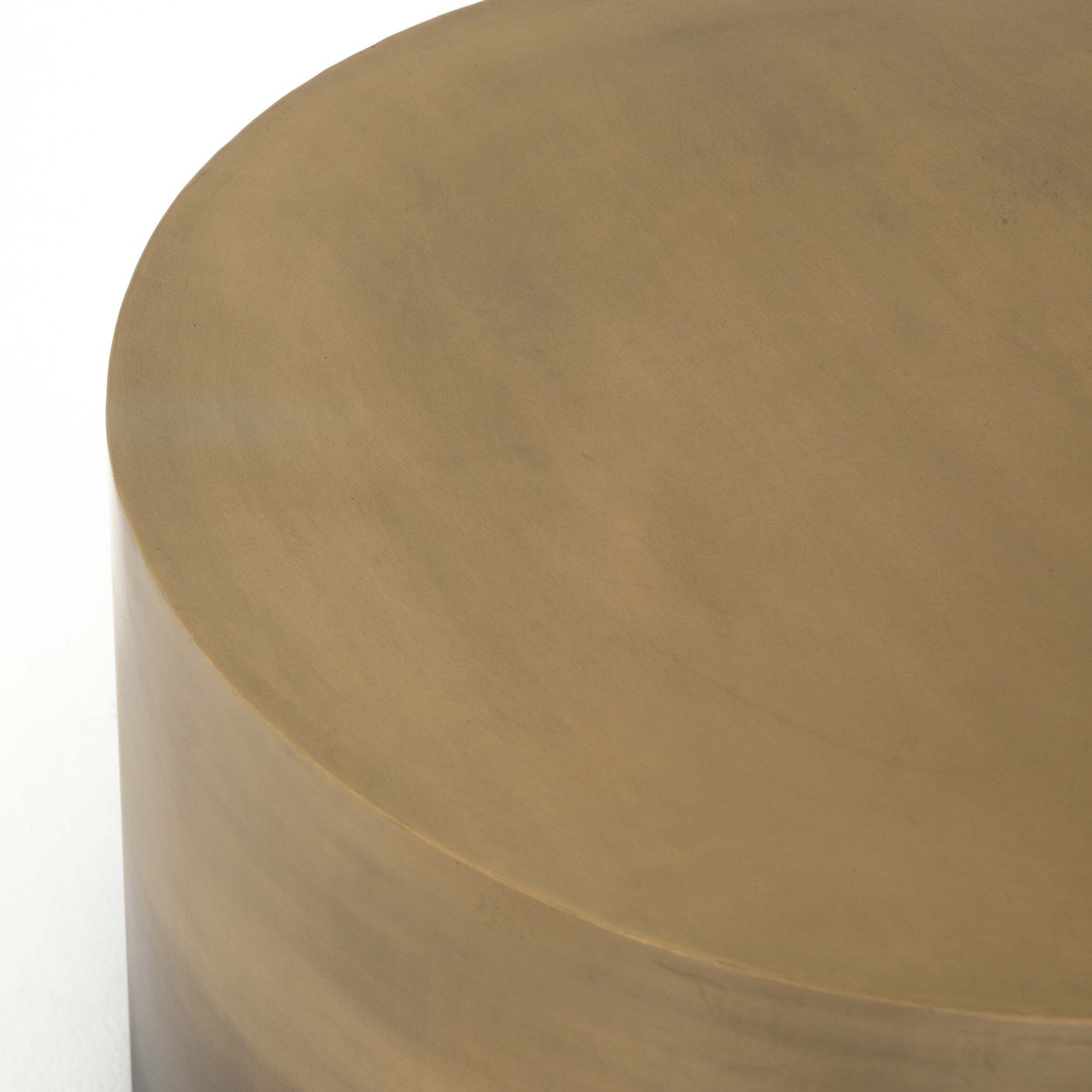 Cameron Ombre Bunching Table, Ombre Antique Brass