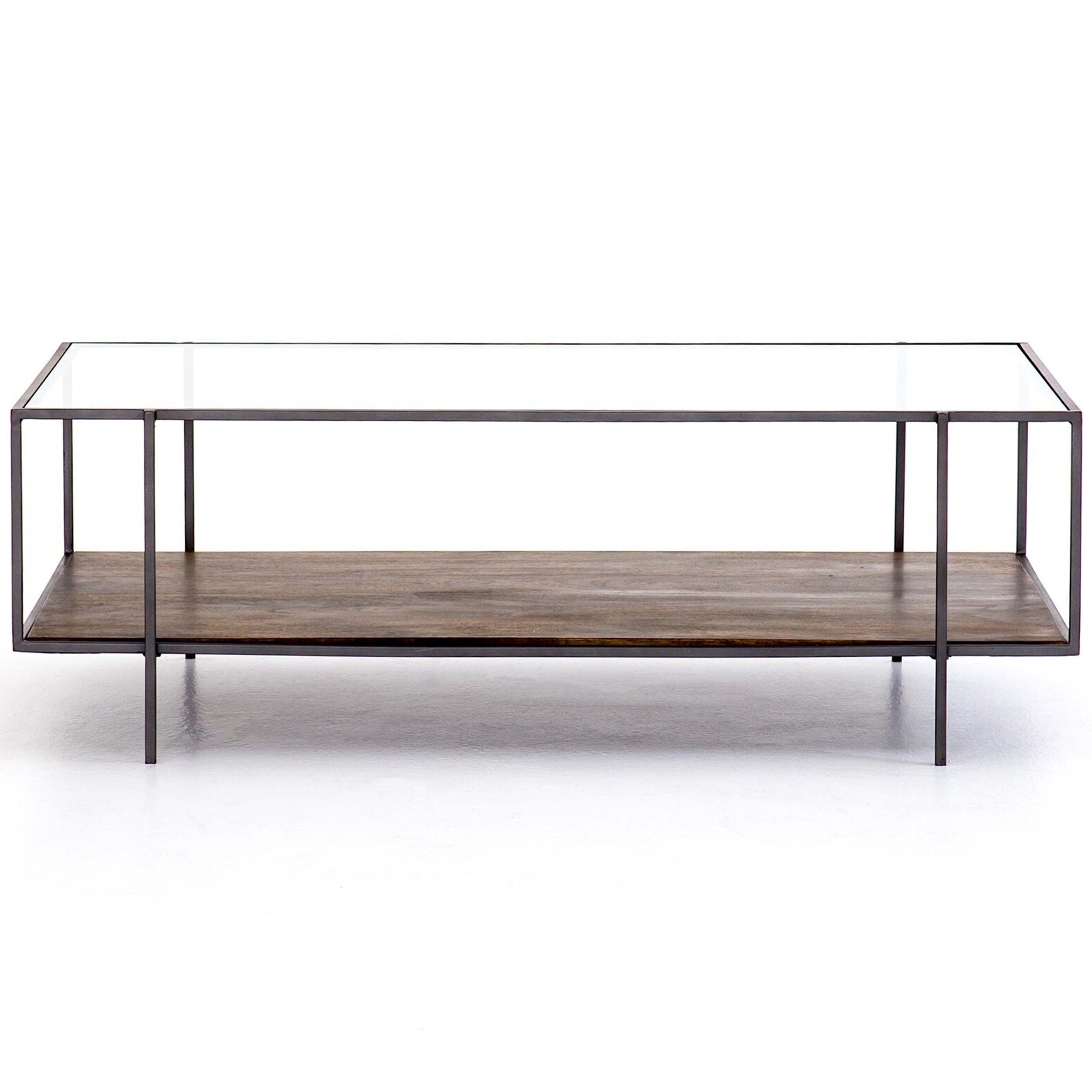 Byron Coffee Table, Dark Iron
