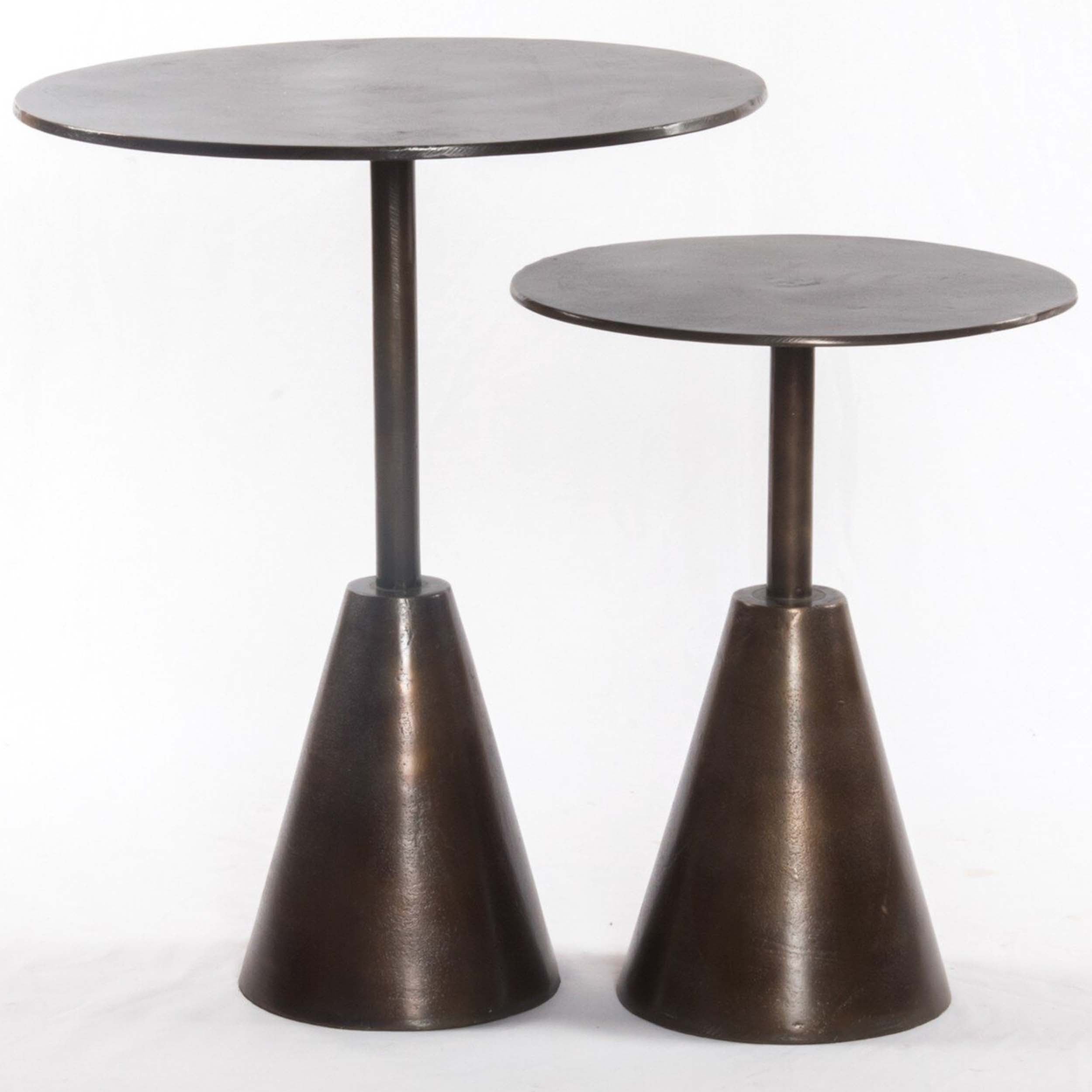 Frisco End Tables Set, Antique Rust