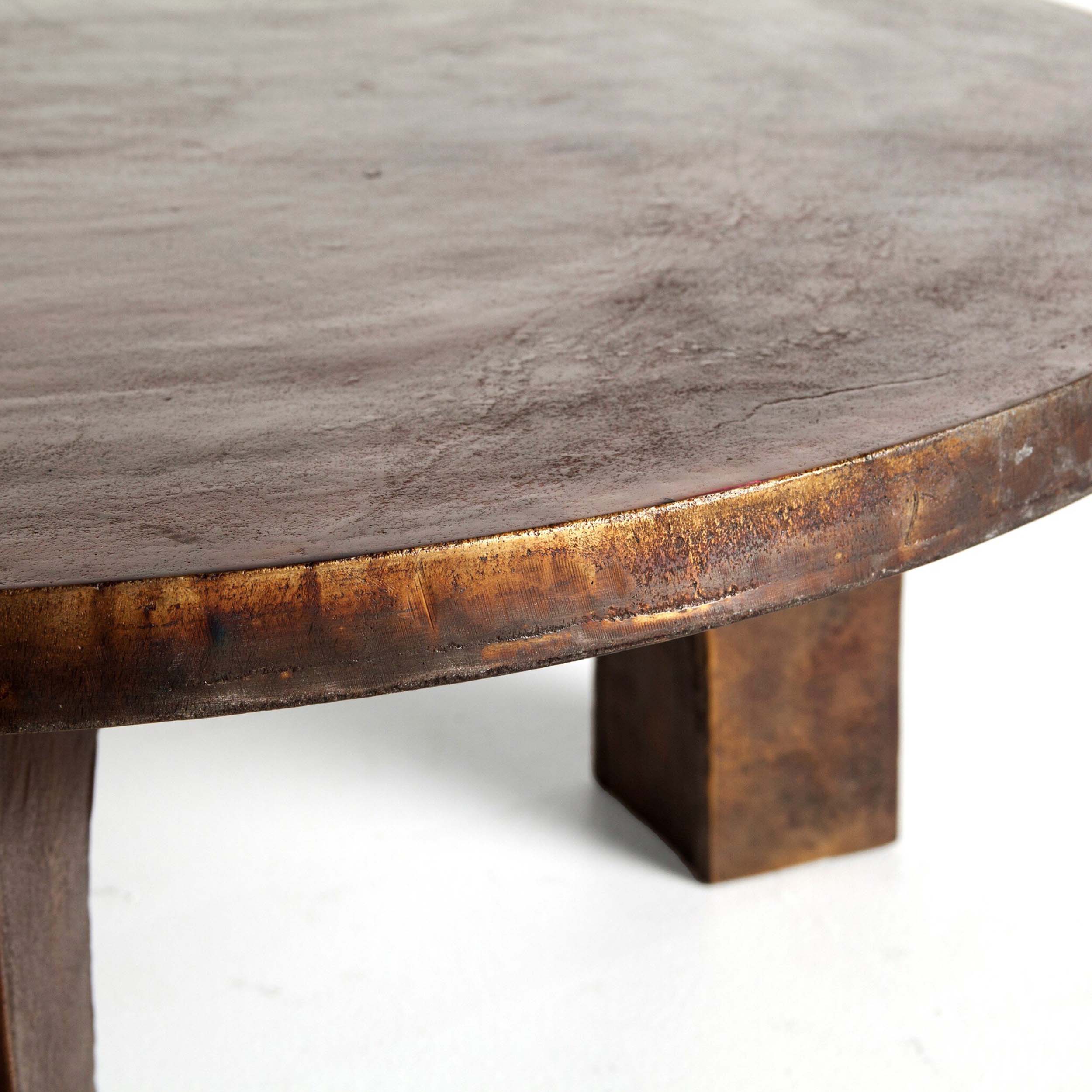 Cruz Coffee Table, Antique Rust