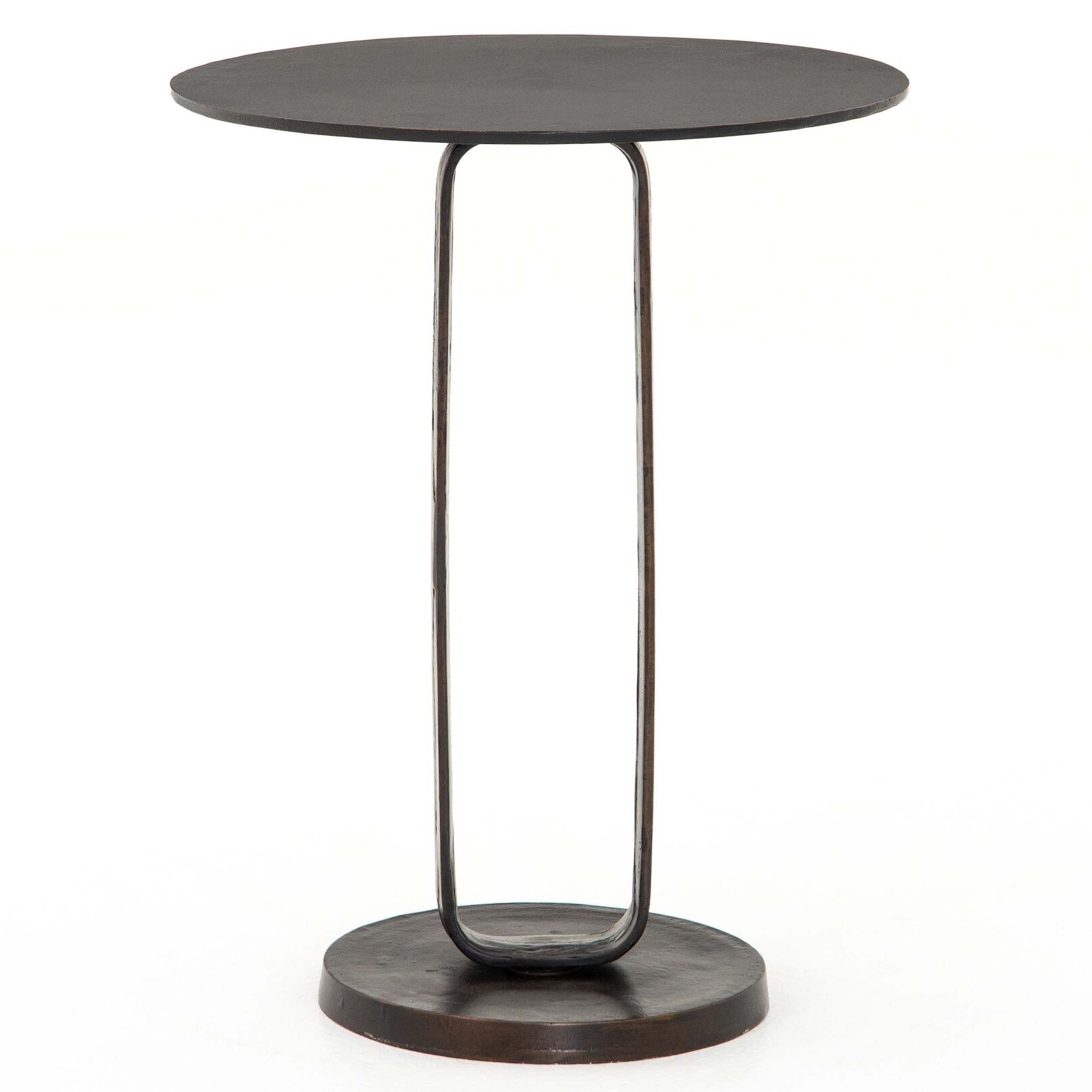 Douglas End Table, Antique Rust