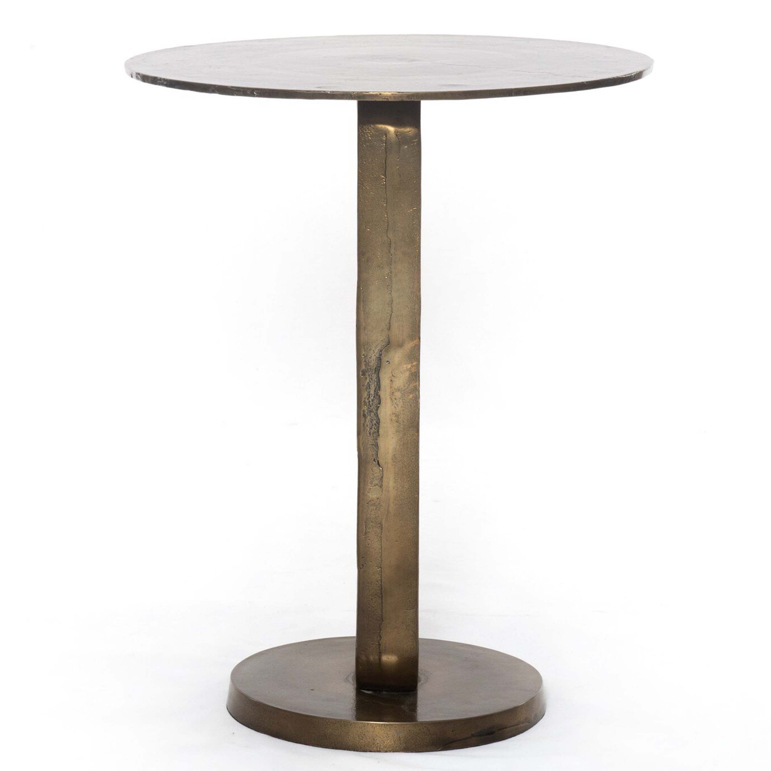 Douglas End Table, Antique Rust