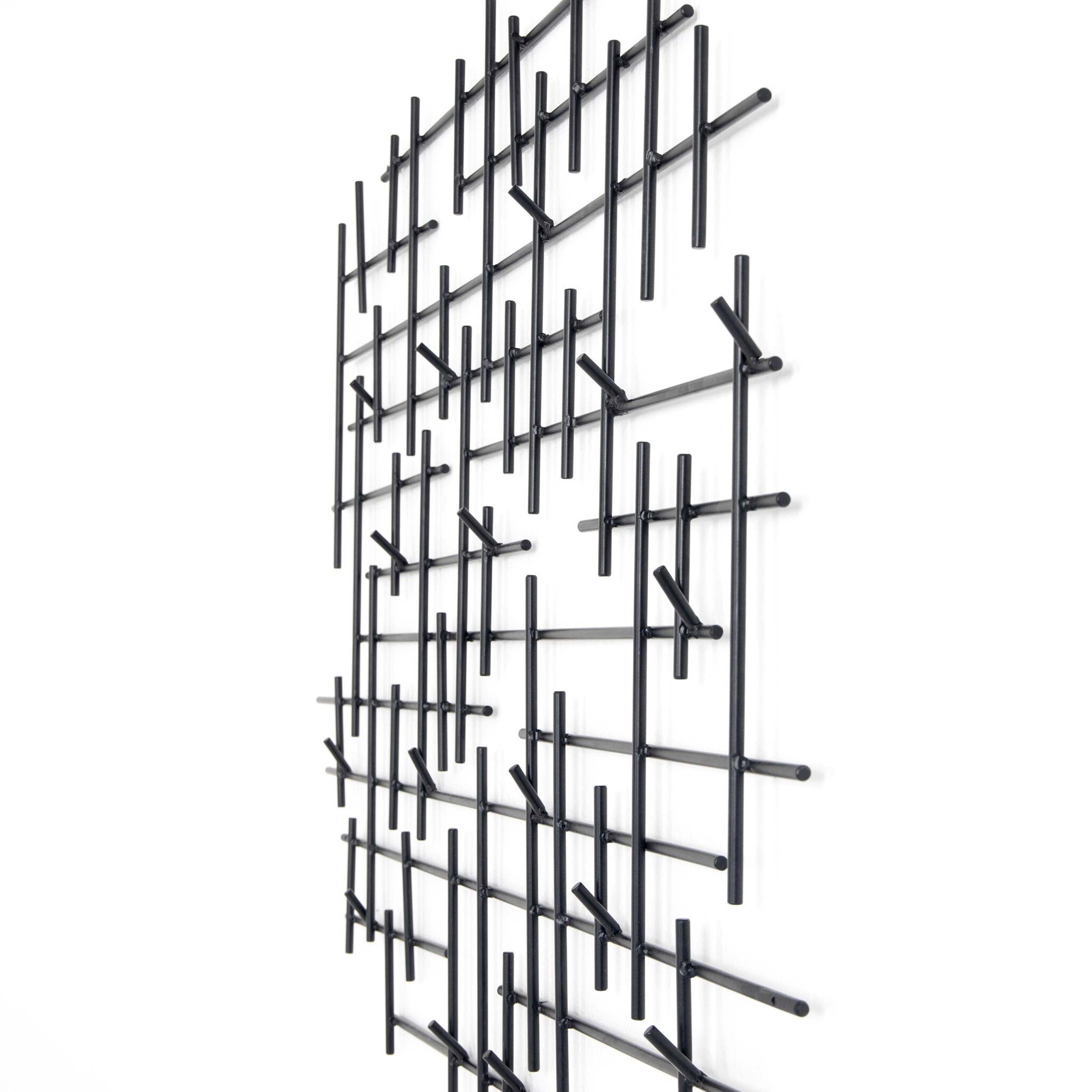 Crossin Coat Rack, Iron Matte Black