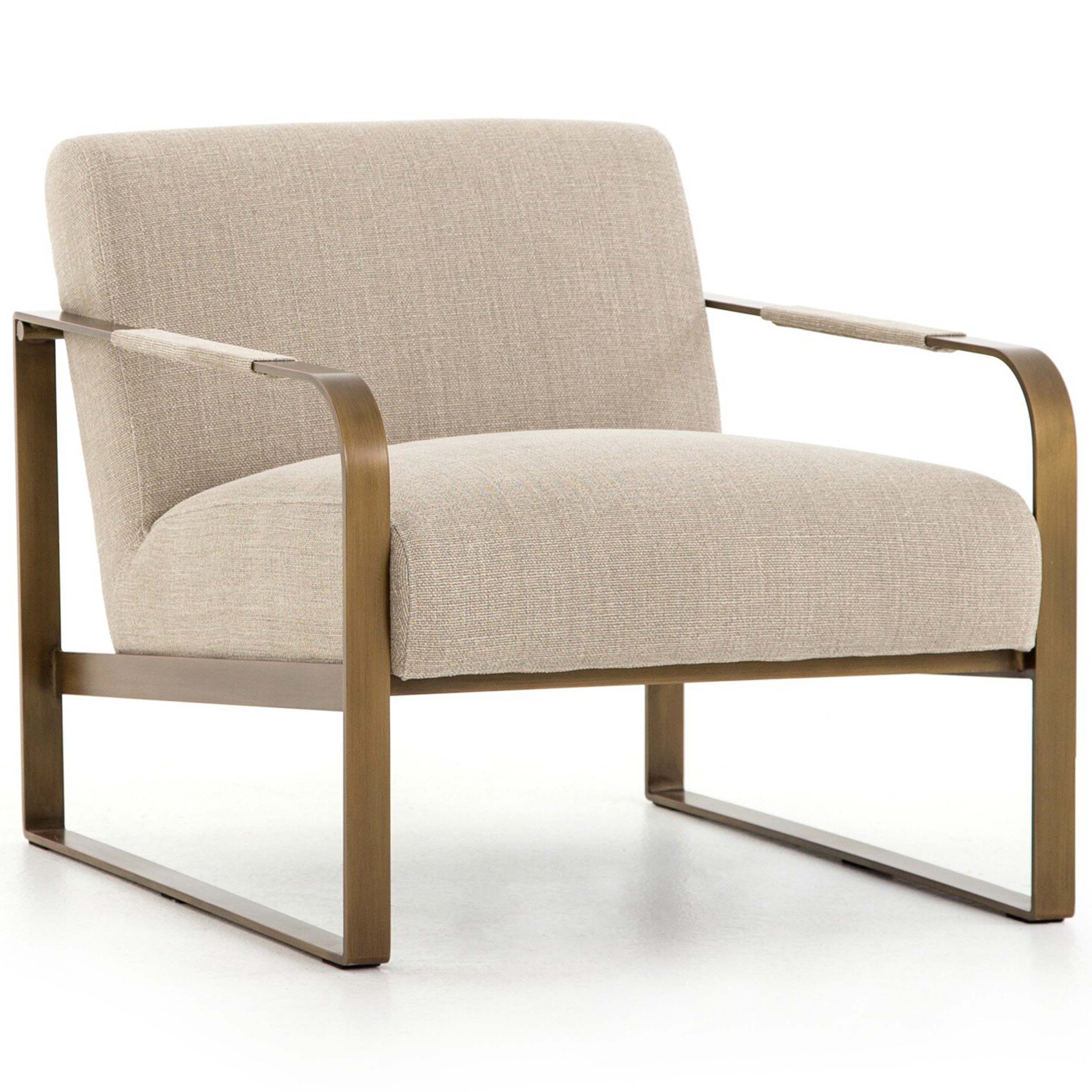 Jules Chair, Stonewash Print Ecru