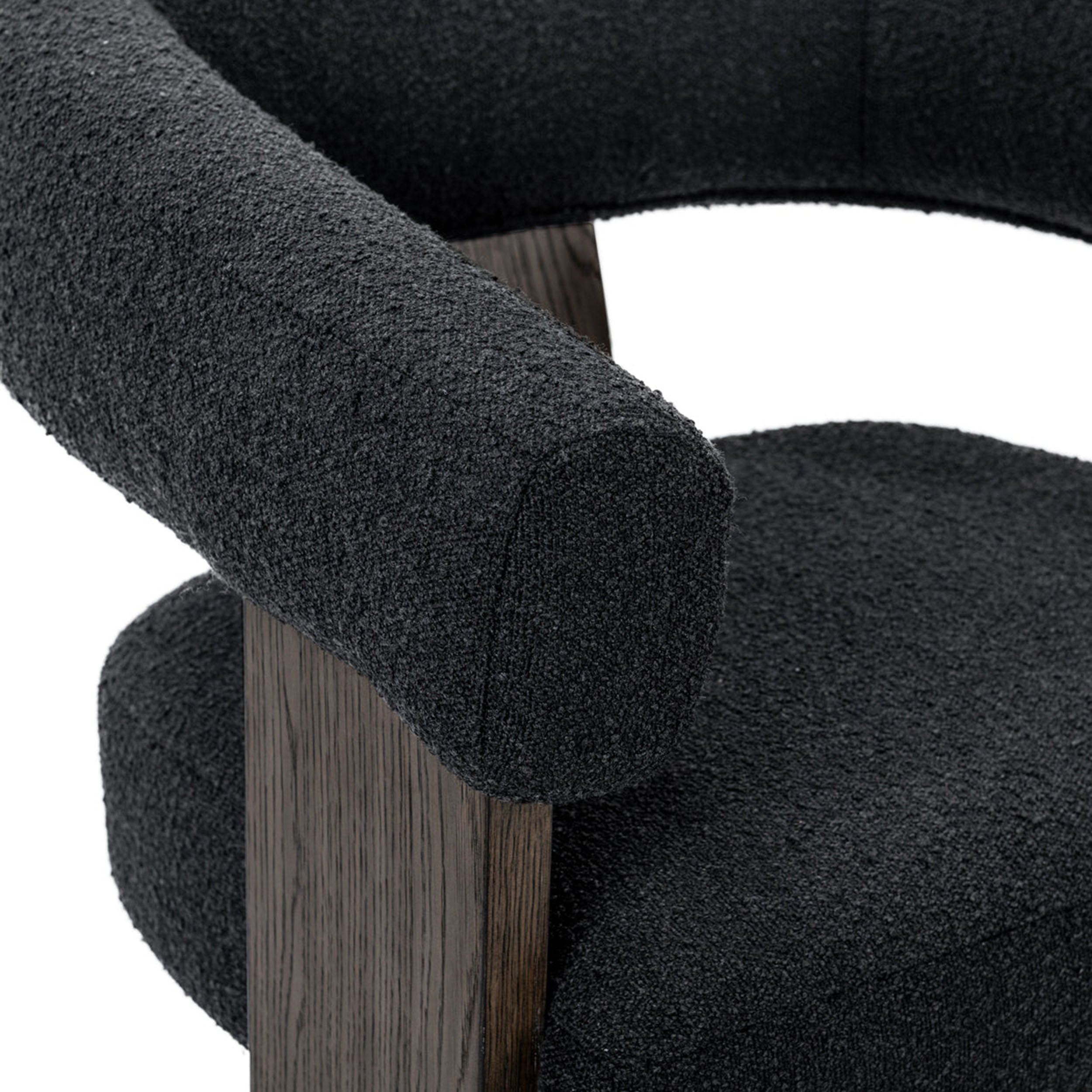 Julina Accent Chair, Charcoal
