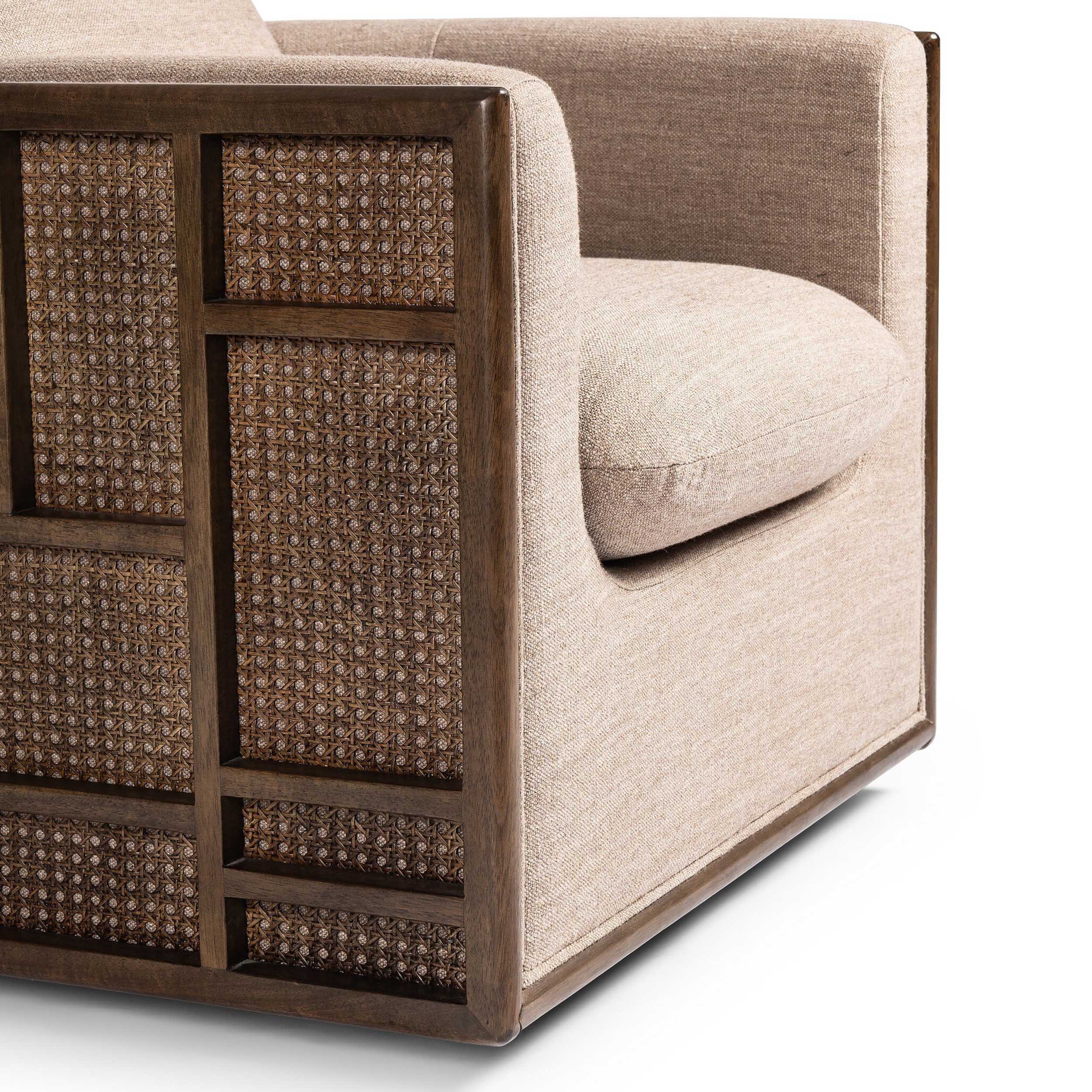June Swivel Chair, Alcala Fawn