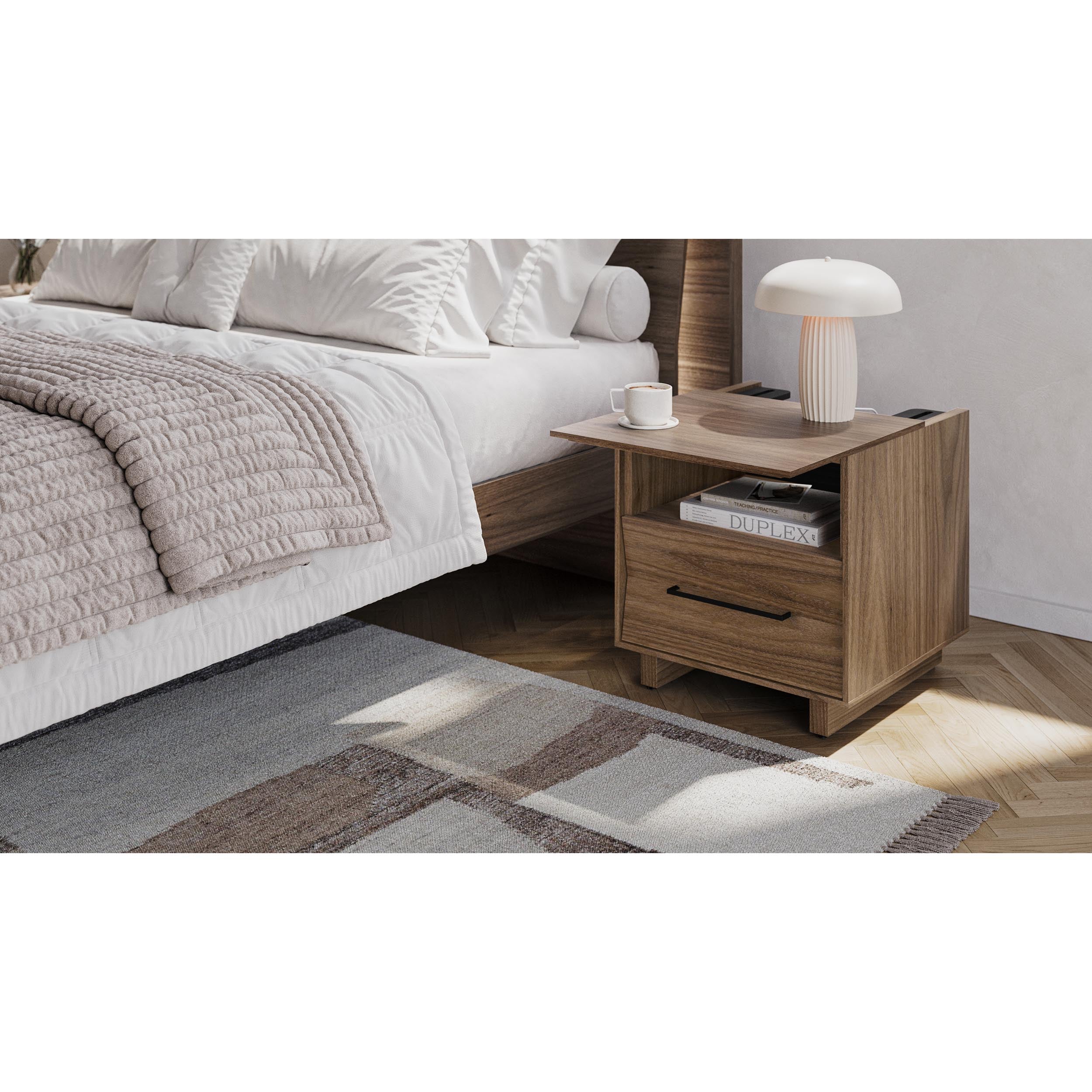 KAVA Bedroom 9681, Natural Walnut