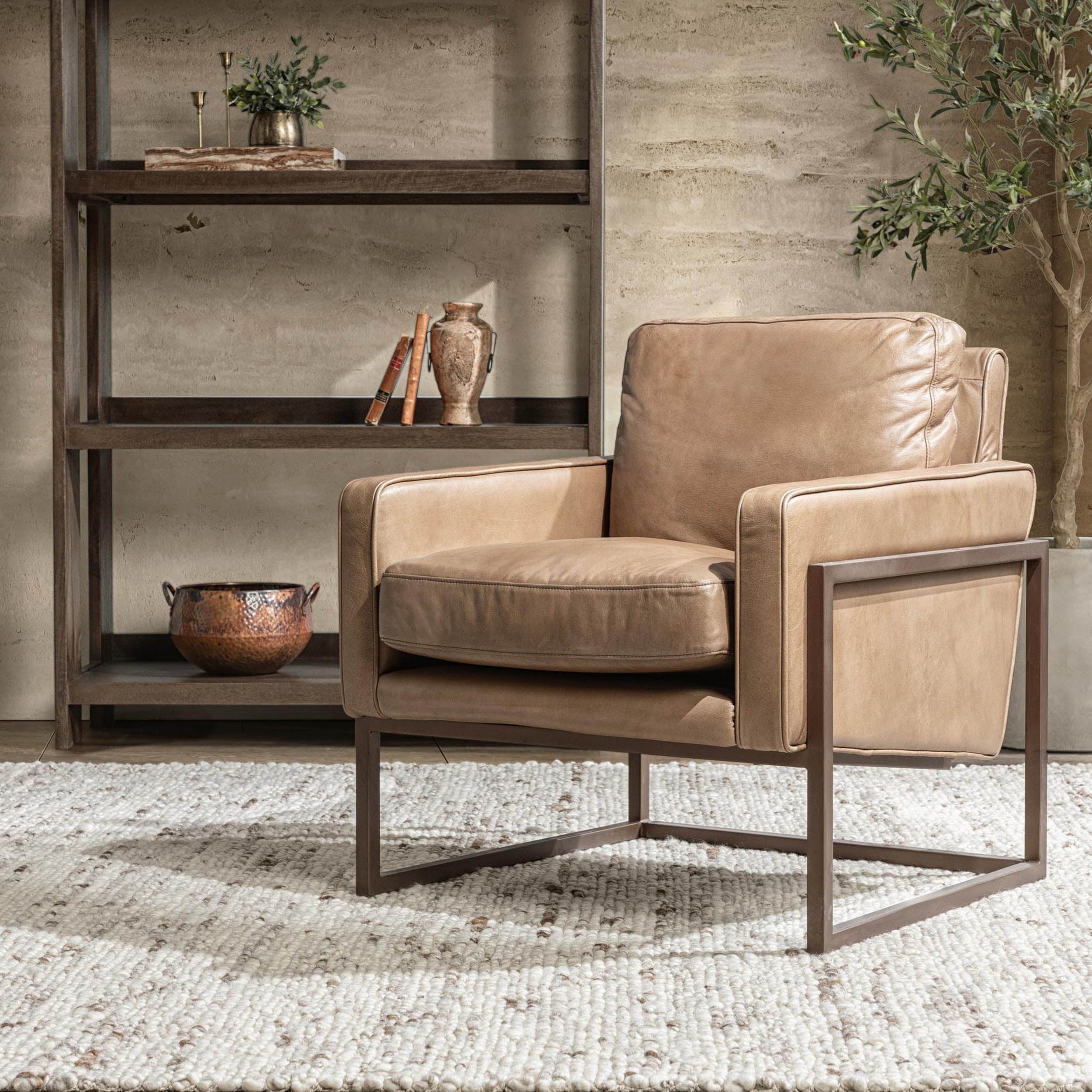 Ken Accent Chair, Tan