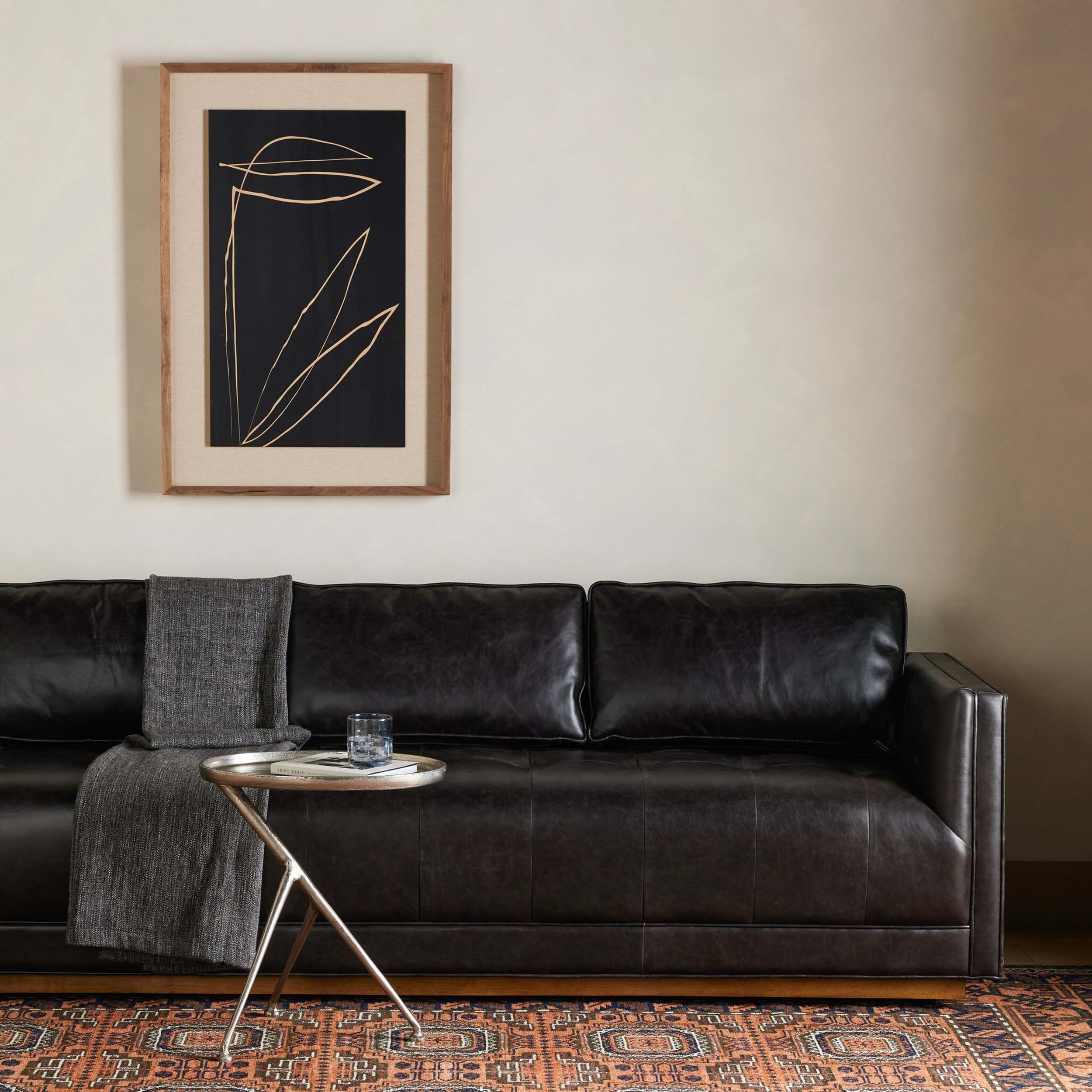 Kiera Sofa, Sonoma Black